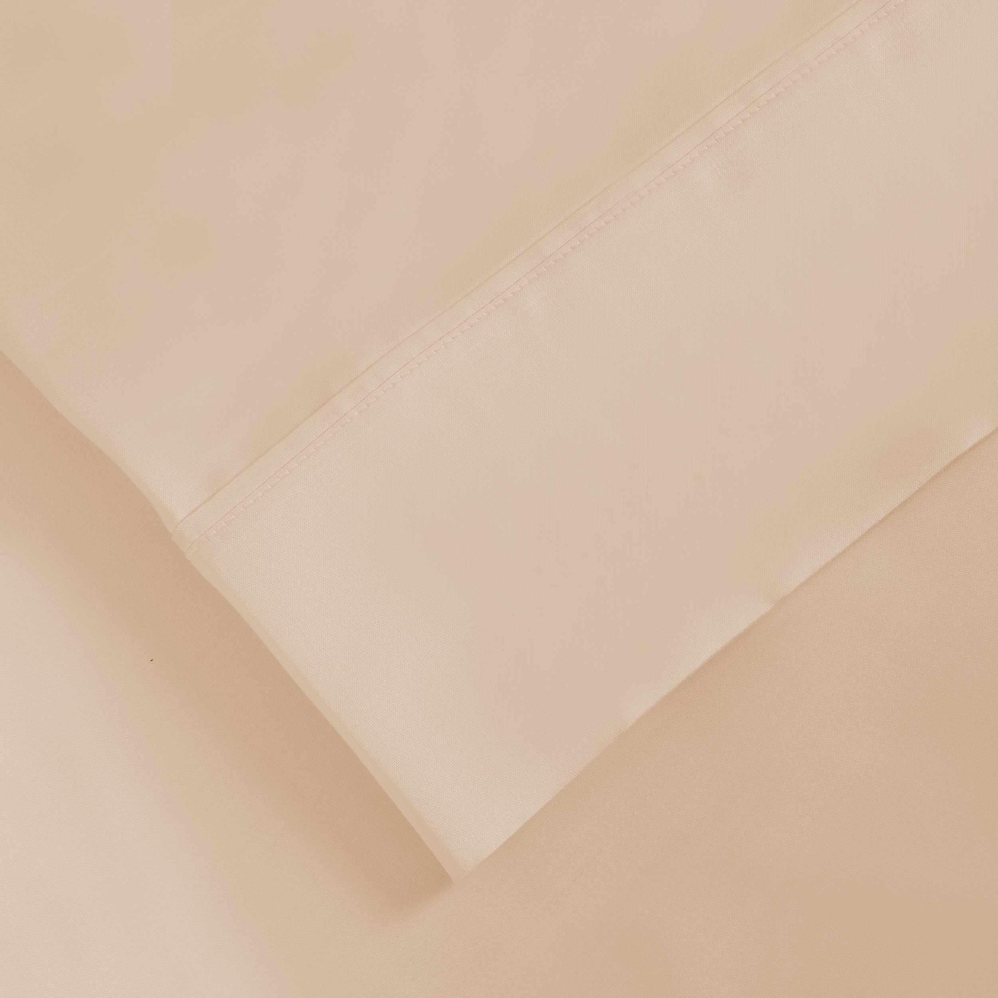 Superior 1000 Thread Count Lyocell Blend Wrinkle Resistant Solid Sheet Set - Ivory
