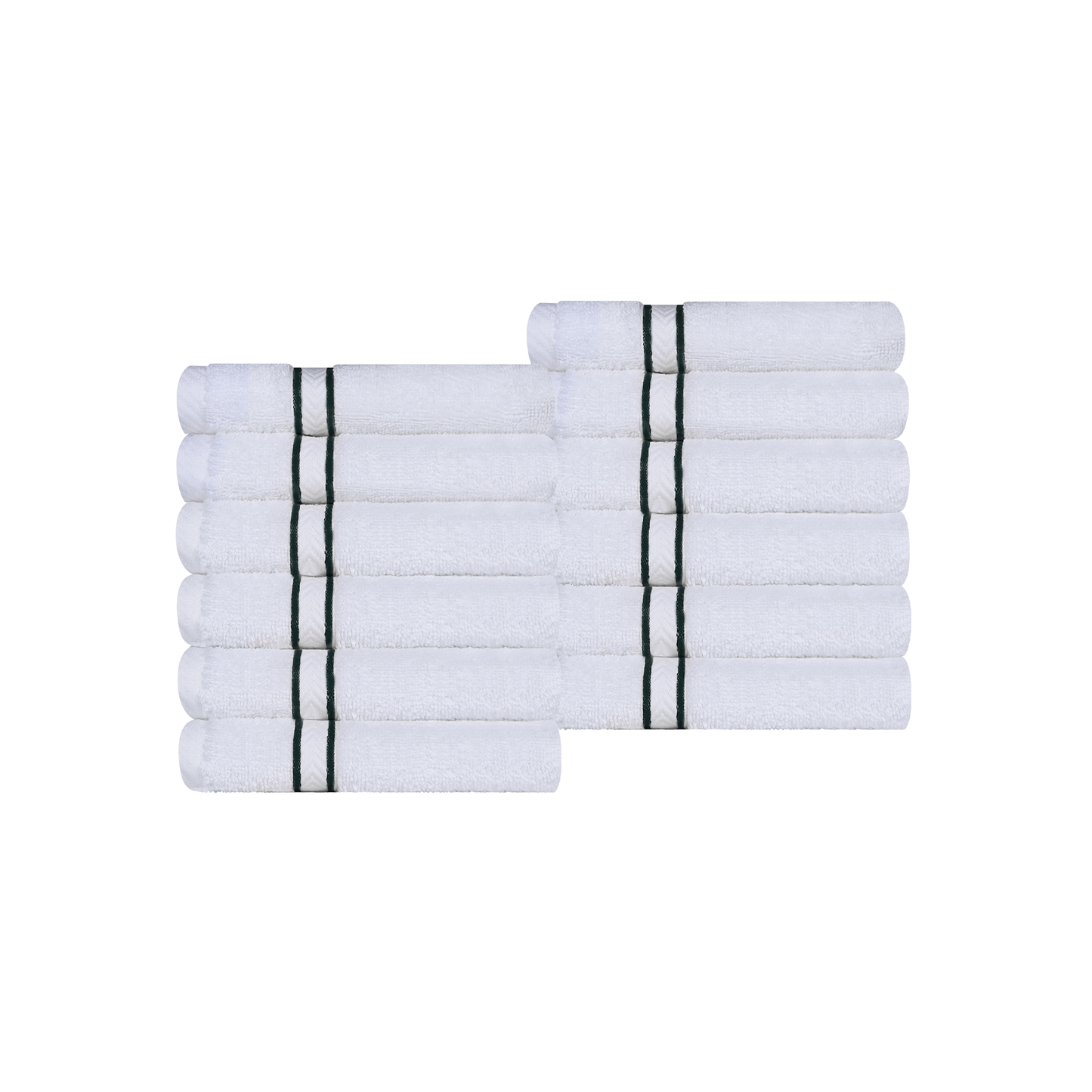 Ultra-Plush Turkish Cotton Hotel Collection Super Absorbent Solid Luxury Bathroom Set - Teal