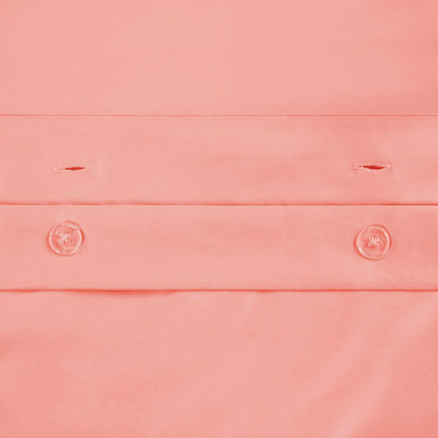 Superior Solid 1500 Thread Count Egyptian Cotton Duvet Cover Set - Dusted Rose
