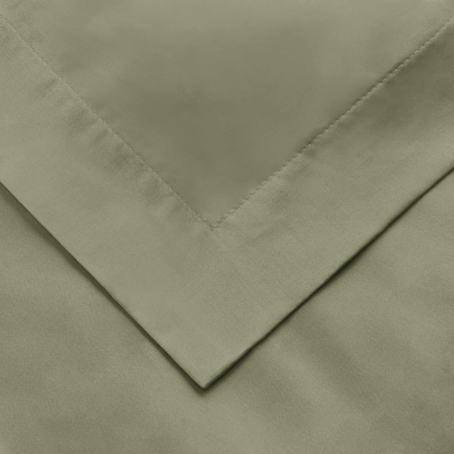 Superior Solid 1500 Thread Count Egyptian Cotton Duvet Cover Set - Sage
