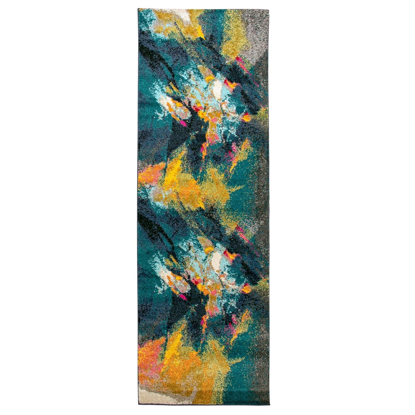 Caspian Abstract Modern Area Rug Or Runner Rug