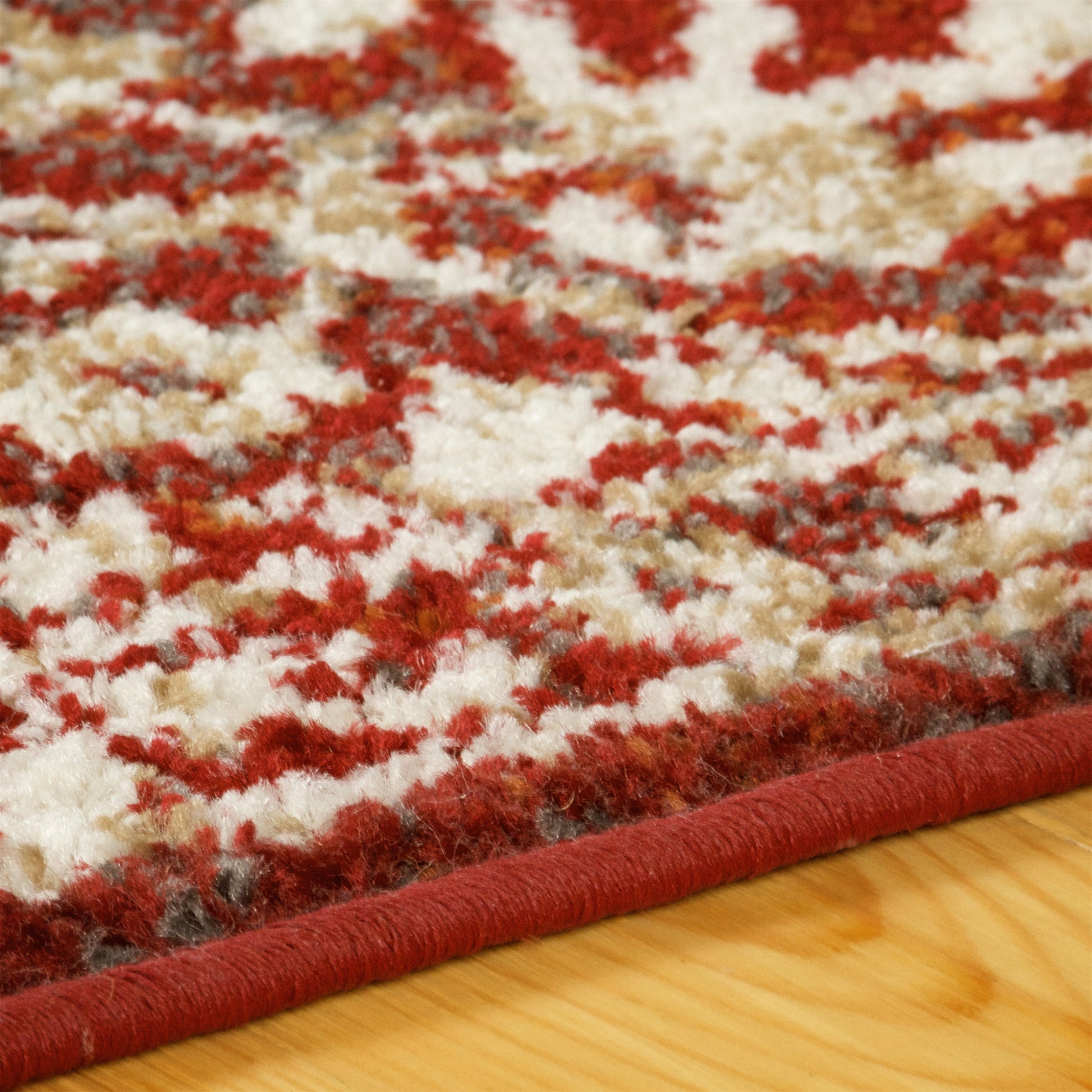 Superior Oriental Medallion Oxidized Area Rug - Maroon