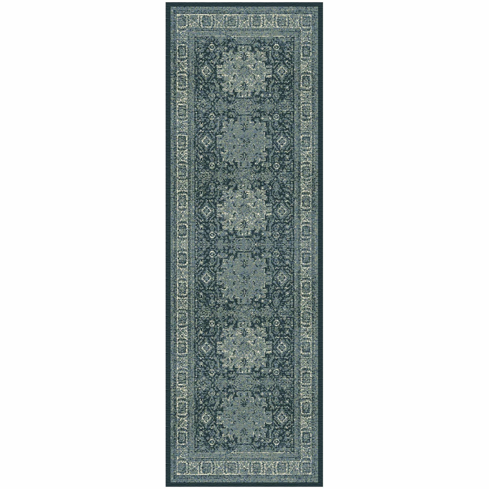 Tatum Oriental Distressed Medallion Indoor Area Rug