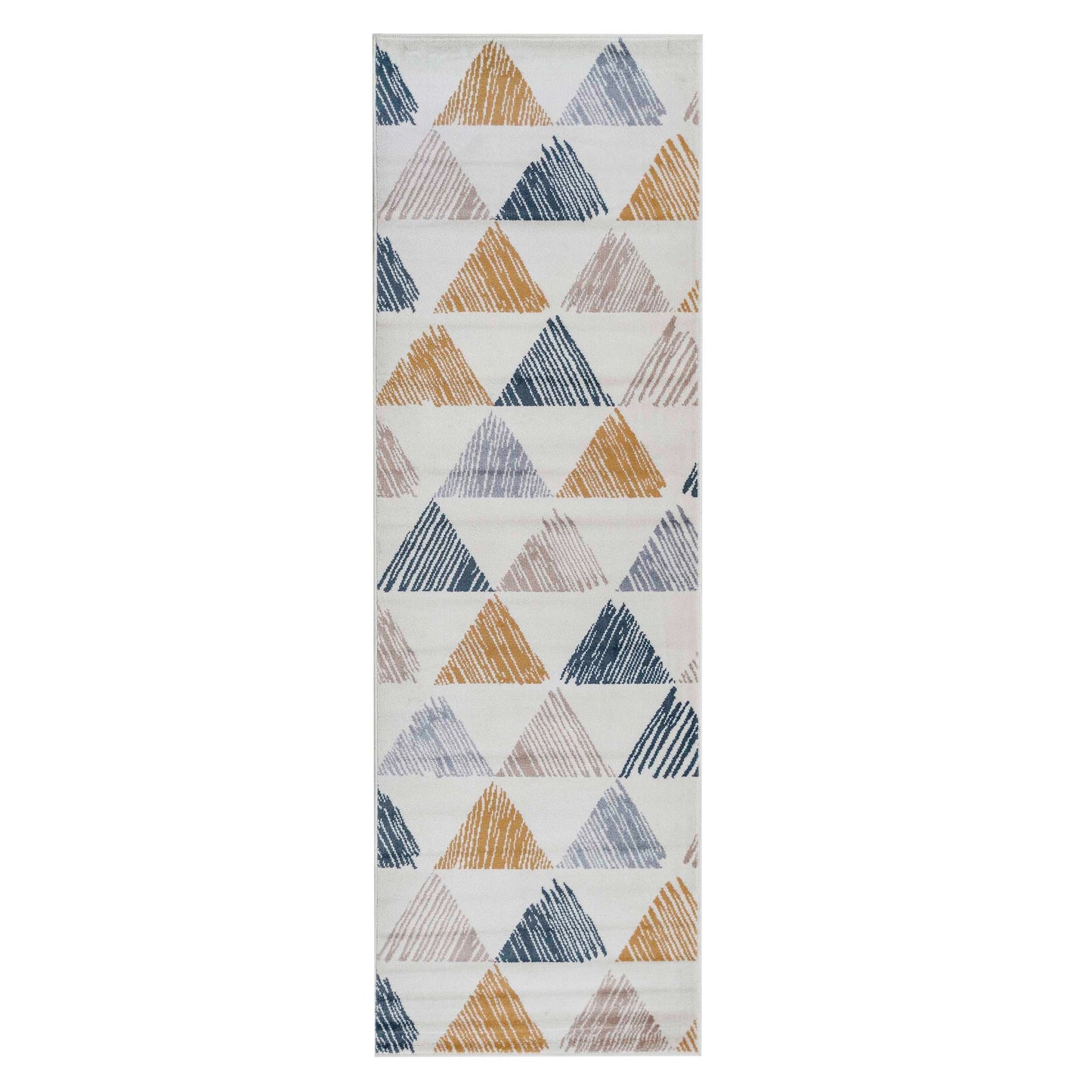 Adrija Modern Geometric Indoor Area Rug Or Runner Rug Or Door Mat
