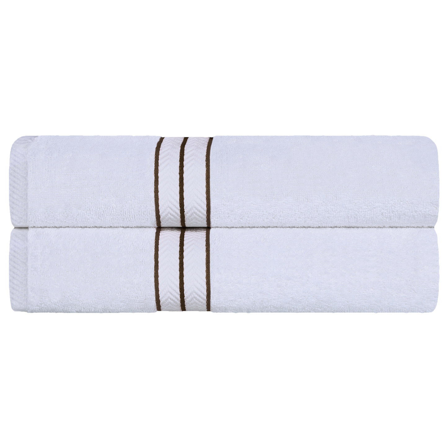 Ultra-Plush Turkish Cotton Hotel Collection Super Absorbent Solid Luxury Bathroom Set - Latte