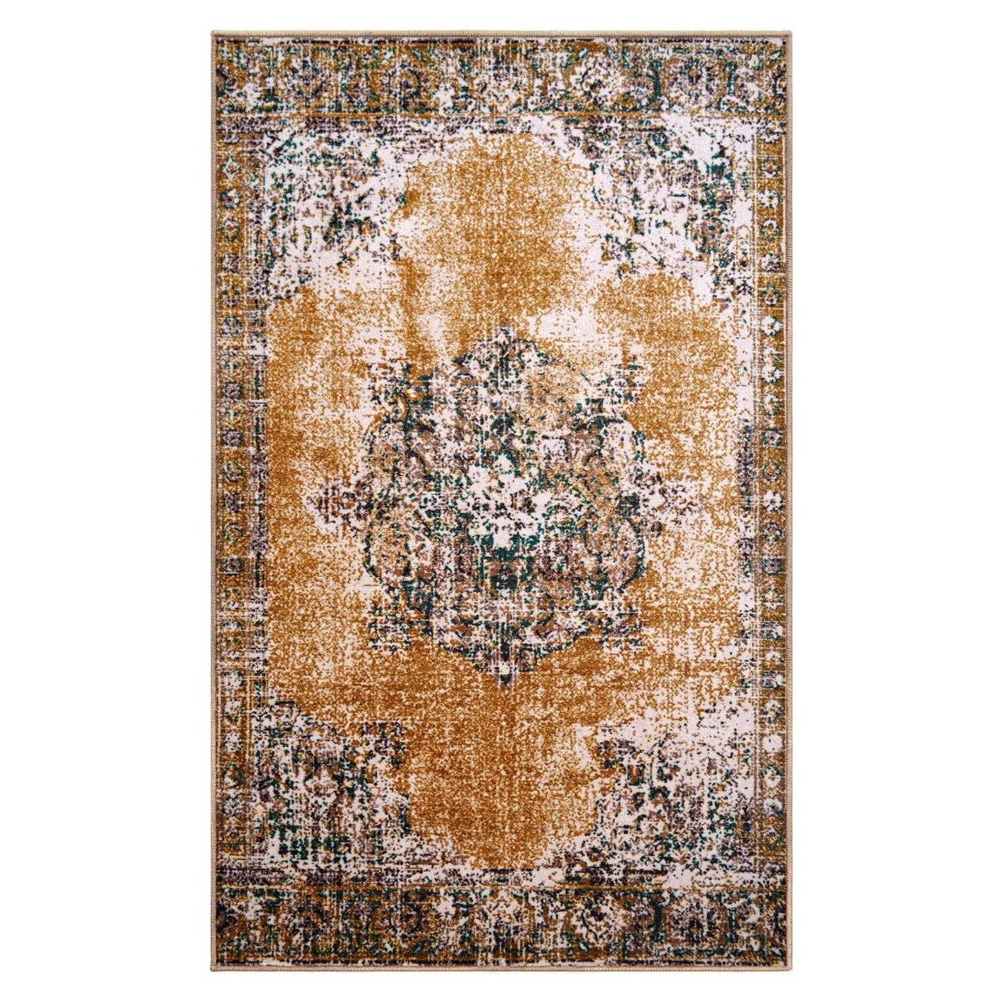 Aldrich Oriental Non-Slip Indoor Area Rug or Runner Rug