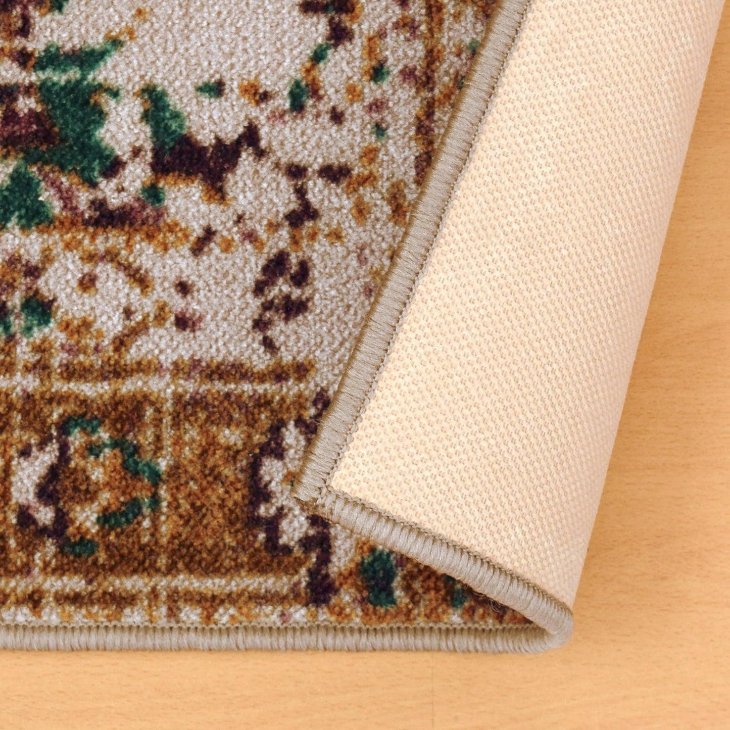 Aldrich Oriental Non-Slip Indoor Area Rug or Runner Rug