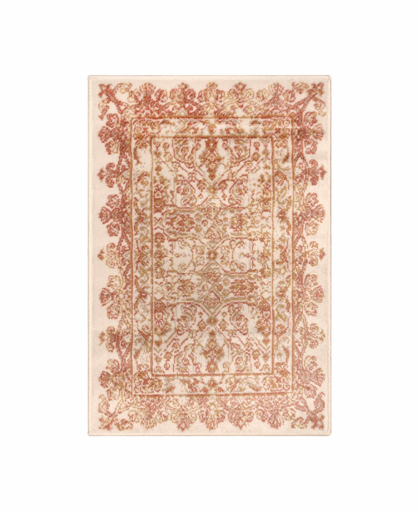 Superior Myel Distressed French Inspired Area Rug - Tuscan