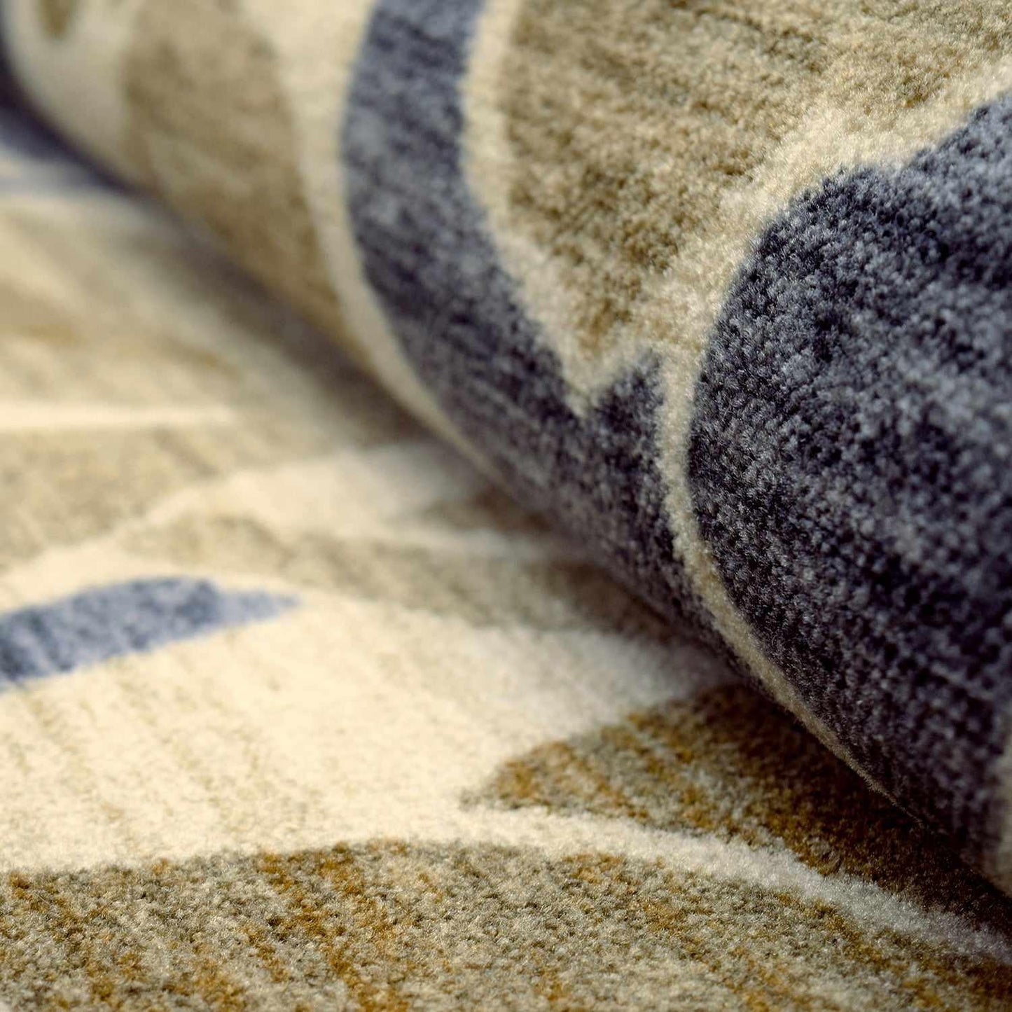 Superior Roselyn Floral Indoor Washable Area Rug - Beige