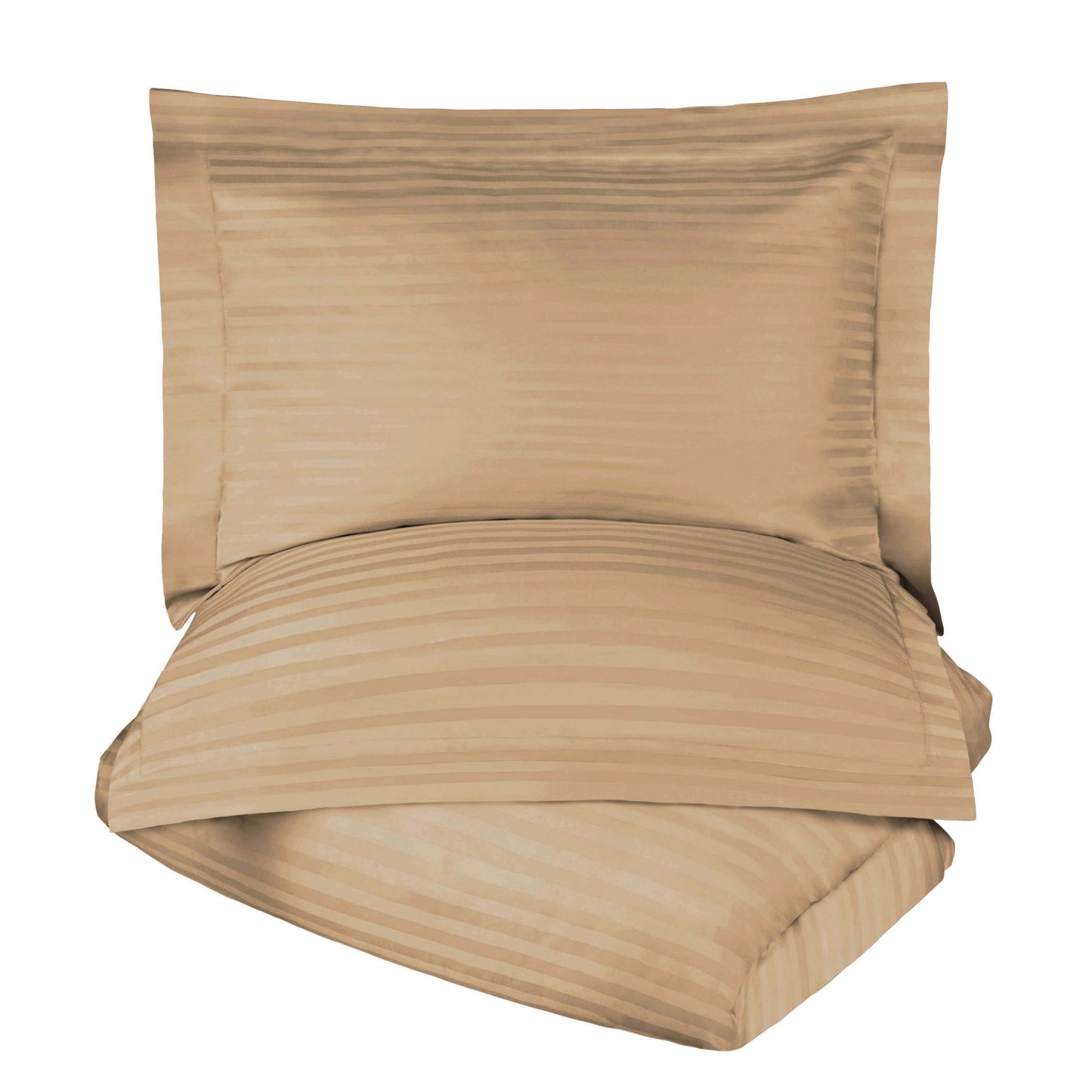Superior Egyptian Cotton 300 Thread Count Duvet Cover Set - Beige