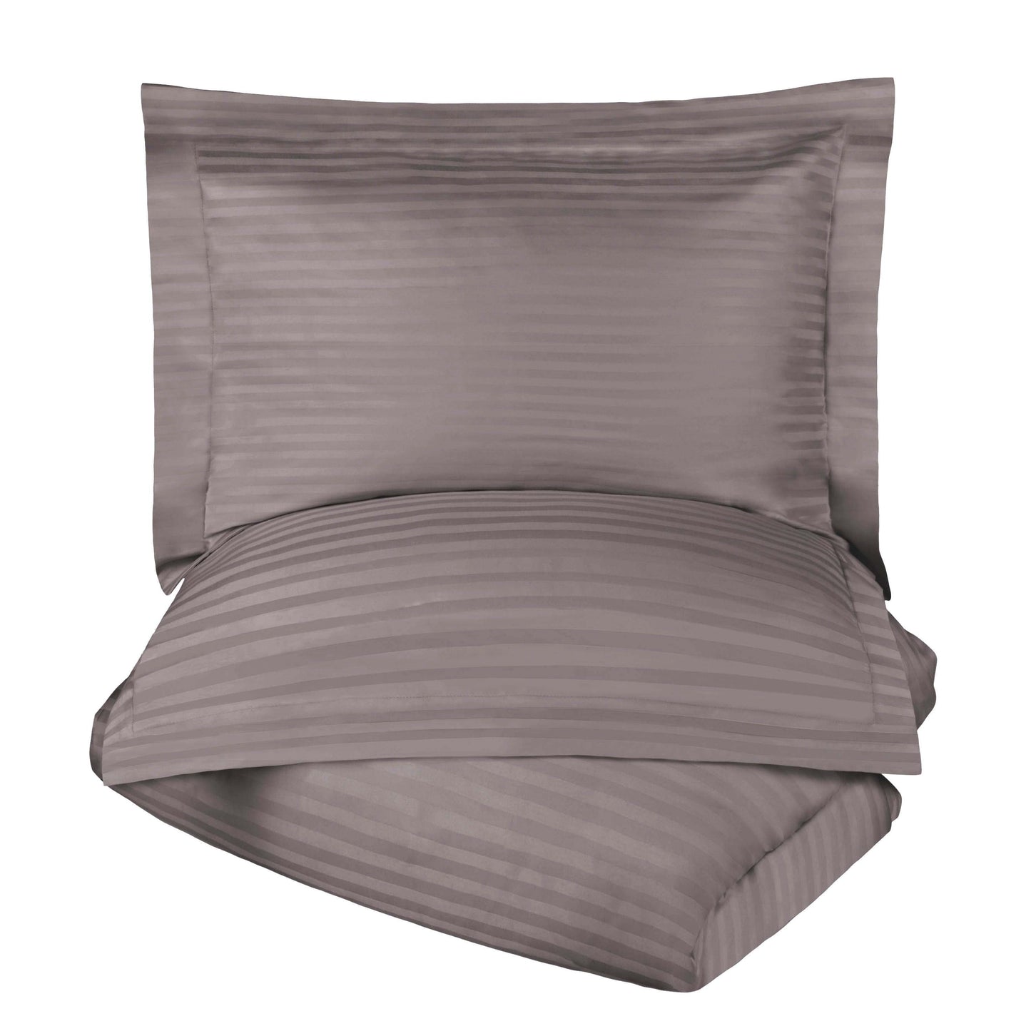 Superior Egyptian Cotton 300 Thread Count Duvet Cover Set - Grey