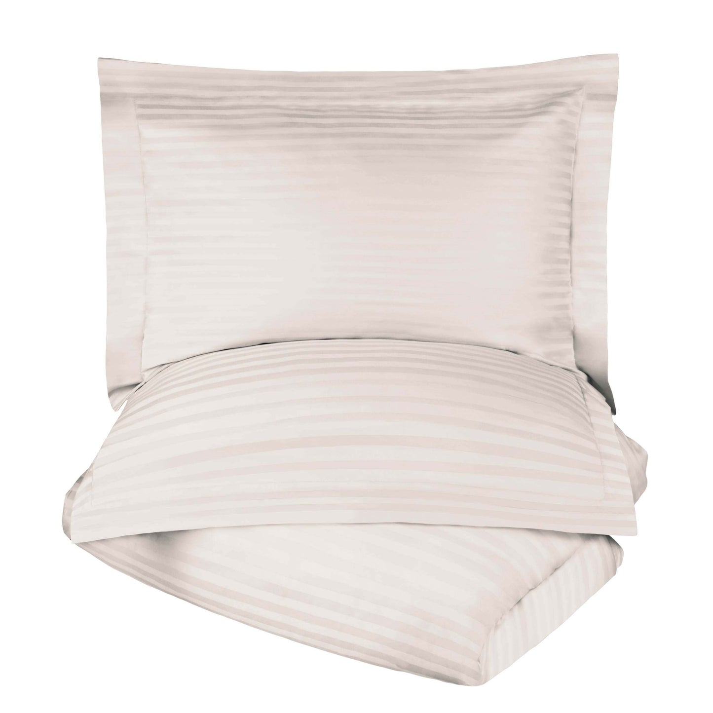Superior Egyptian Cotton 300 Thread Count Duvet Cover Set - Ivory