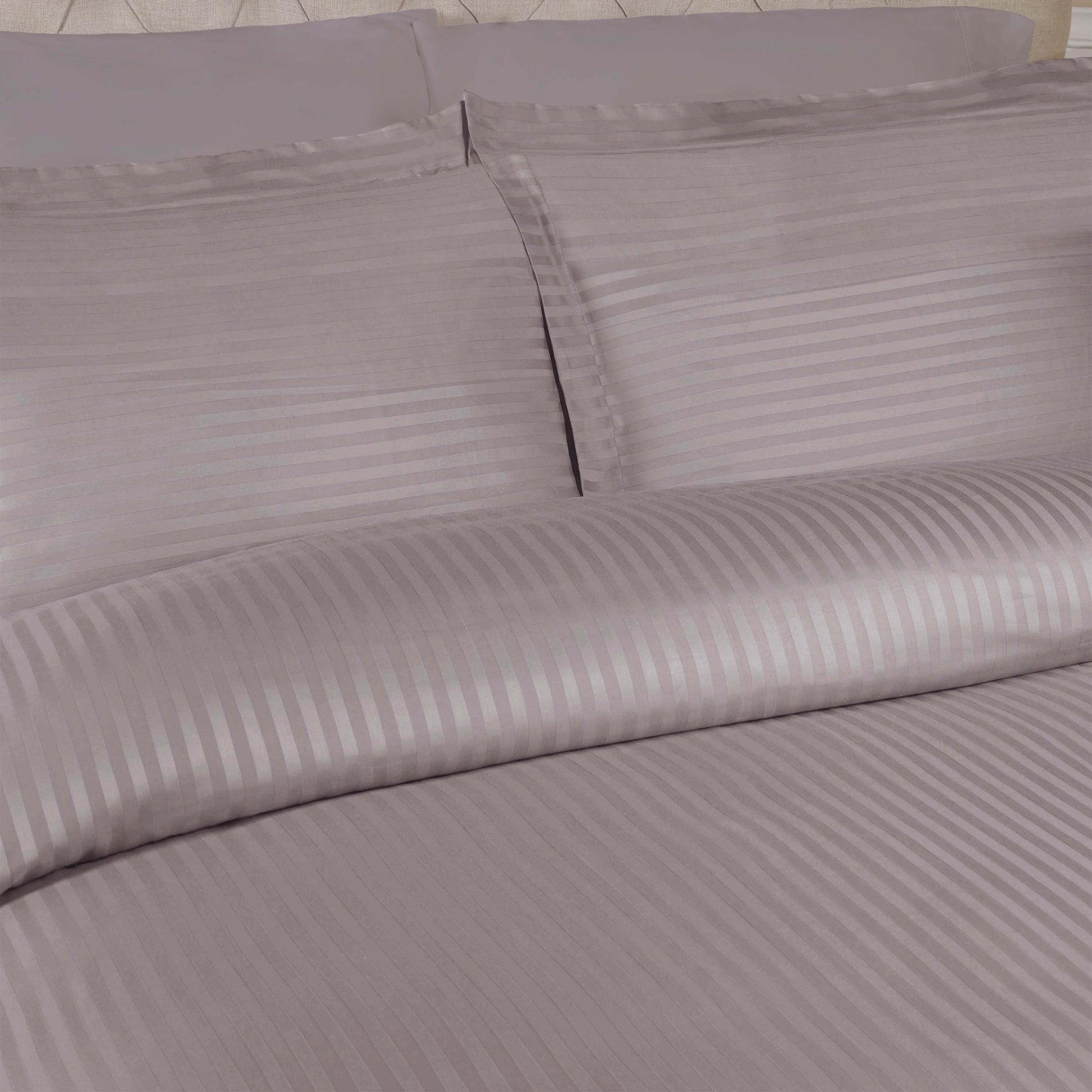 Superior Egyptian Cotton 300 Thread Count Duvet Cover Set - Grey