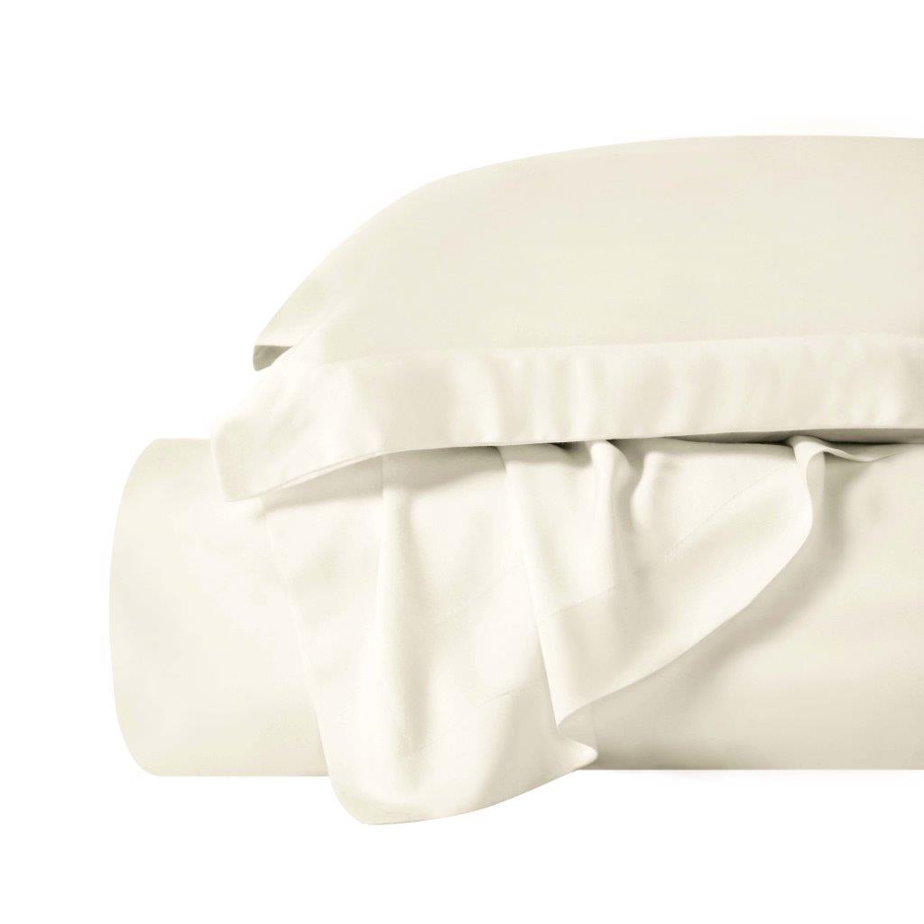 300 Thread Count Modal from Beechwood Solid Duvet Cover Set - Ivory