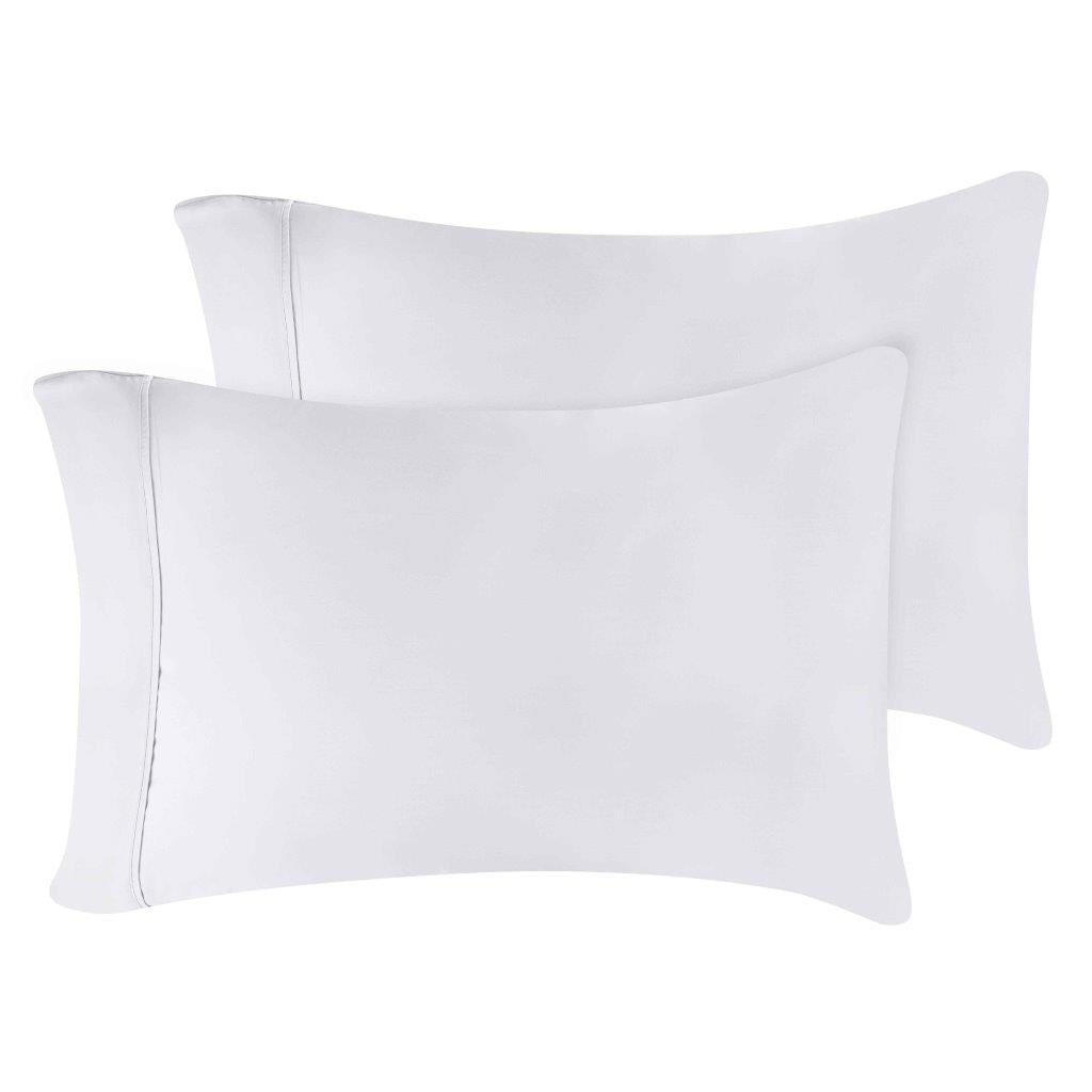 300 Thread Count Modal from Beechwood Solid Pillowcase Set - White