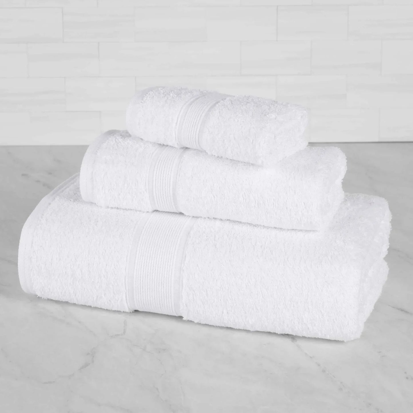 Oregon Organic Cotton Medium Weight Solid 3-Piece Towel Set
