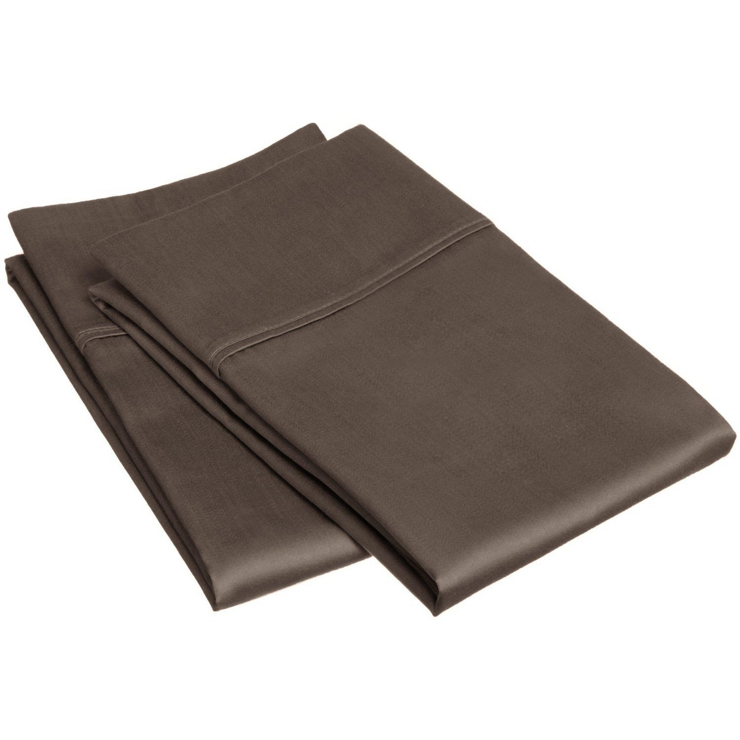 Wrinkle Resistant Egyptian Cotton 2-Piece Pillowcase Set - Grey