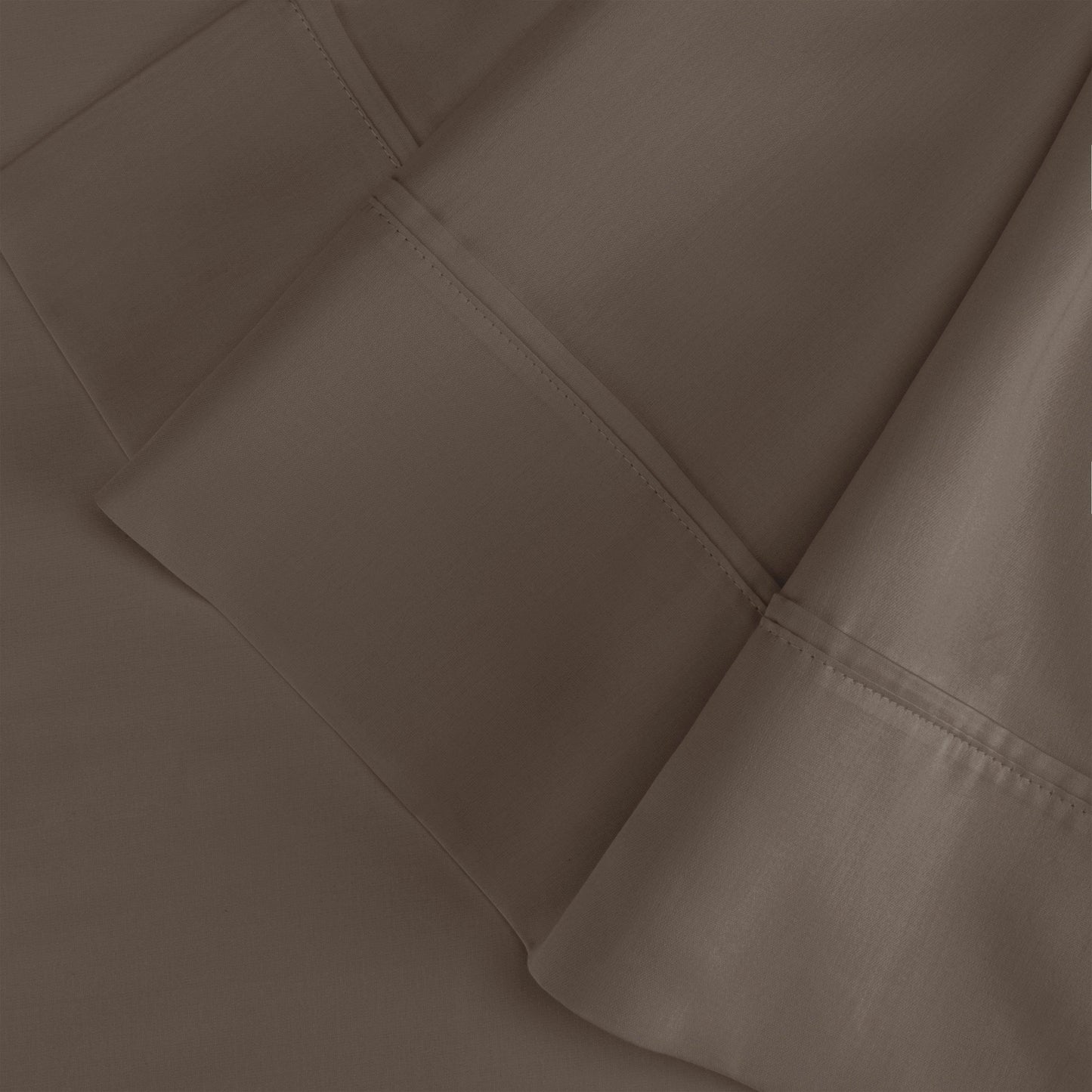Wrinkle Resistant Egyptian Cotton 2-Piece Pillowcase Set - Grey