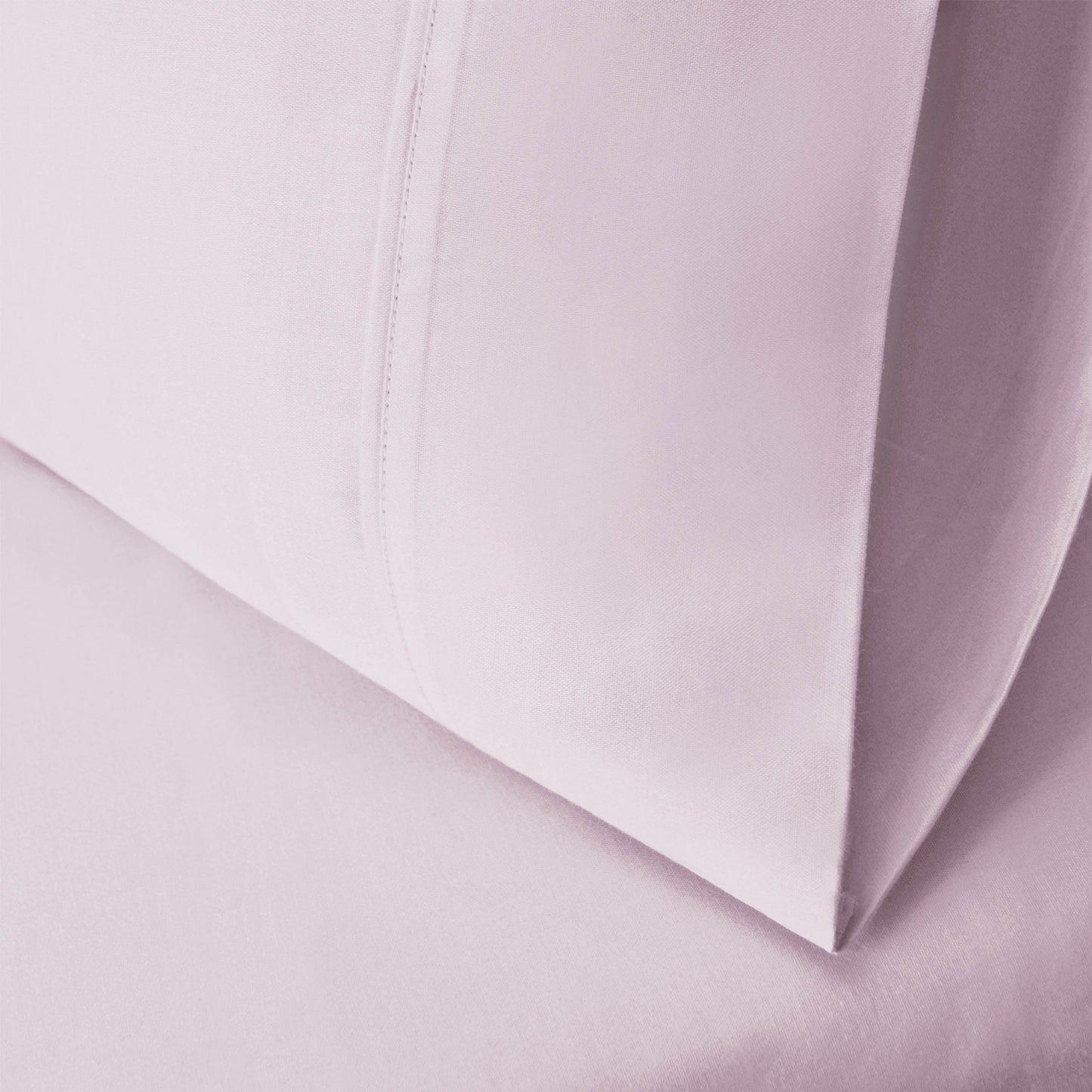 Wrinkle Resistant Egyptian Cotton 2-Piece Pillowcase Set - Lilac