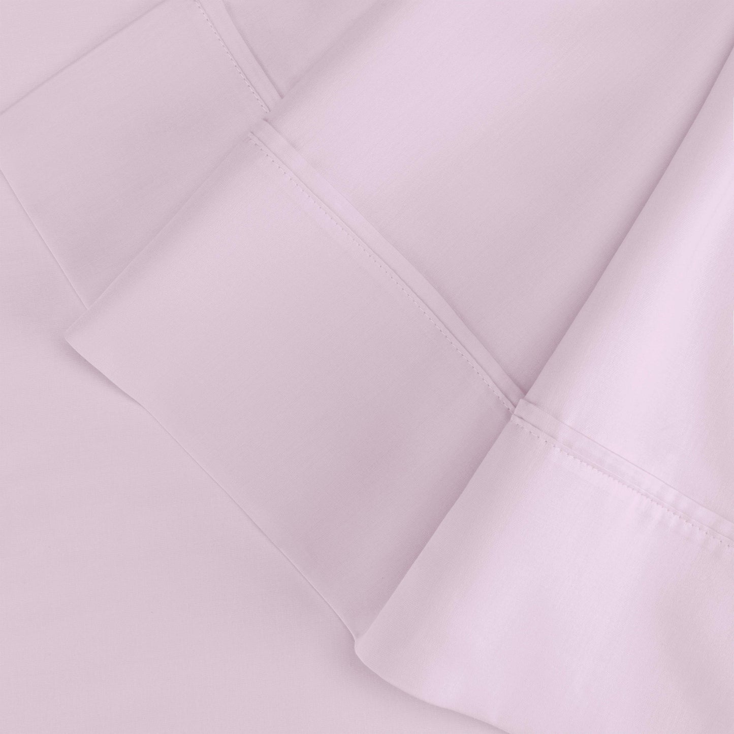 Wrinkle Resistant Egyptian Cotton 2-Piece Pillowcase Set - Lilac