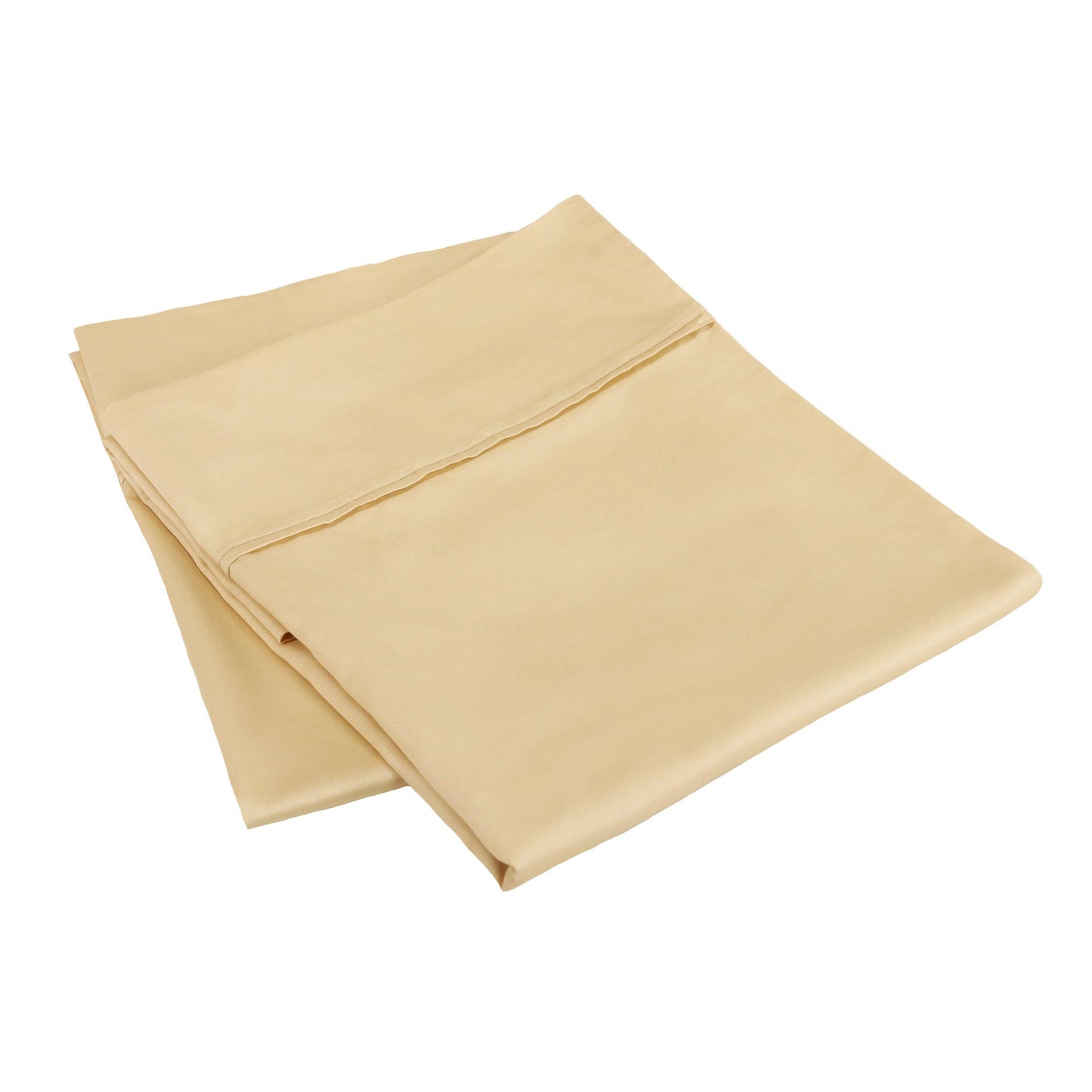 Wrinkle Resistant Egyptian Cotton 2-Piece Pillowcase Set - French Vanilla