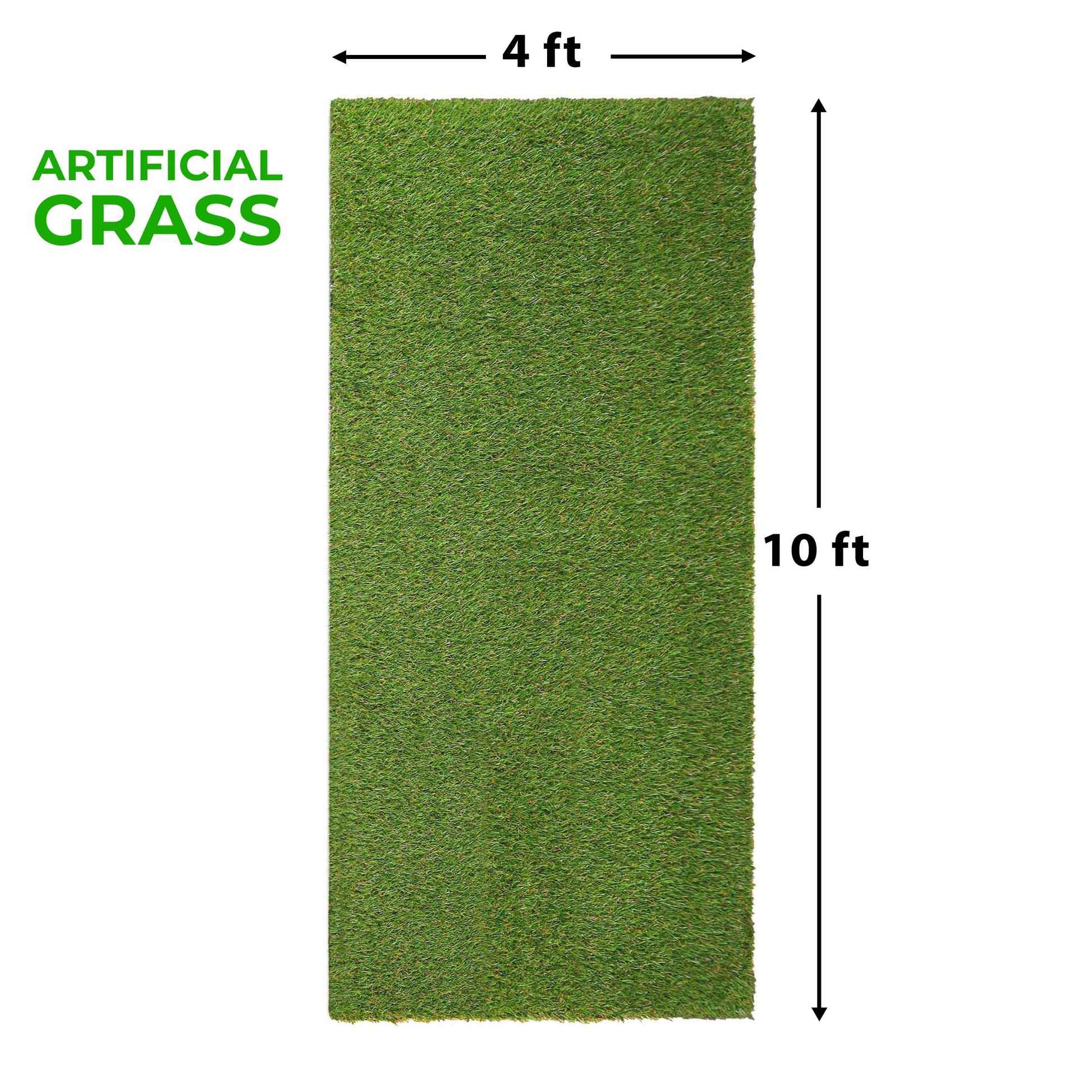Artificial Grass Lawn Turf Indoor/ Outdoor Area Rug - Green