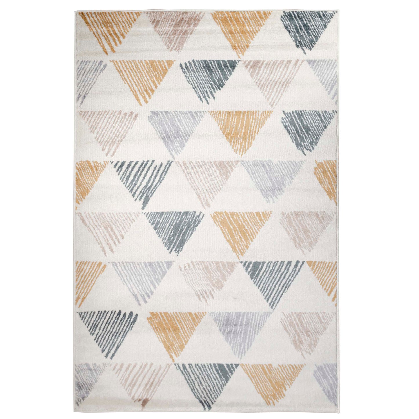 Adrija Modern Geometric Indoor Area Rug Or Runner Rug Or Door Mat