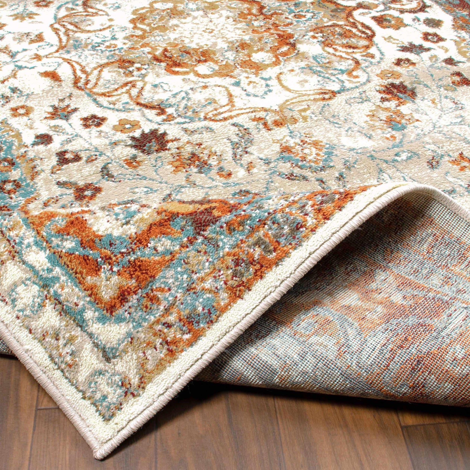 Archibold Vintage Inspired Traditional Medallion Area Rug or Runner