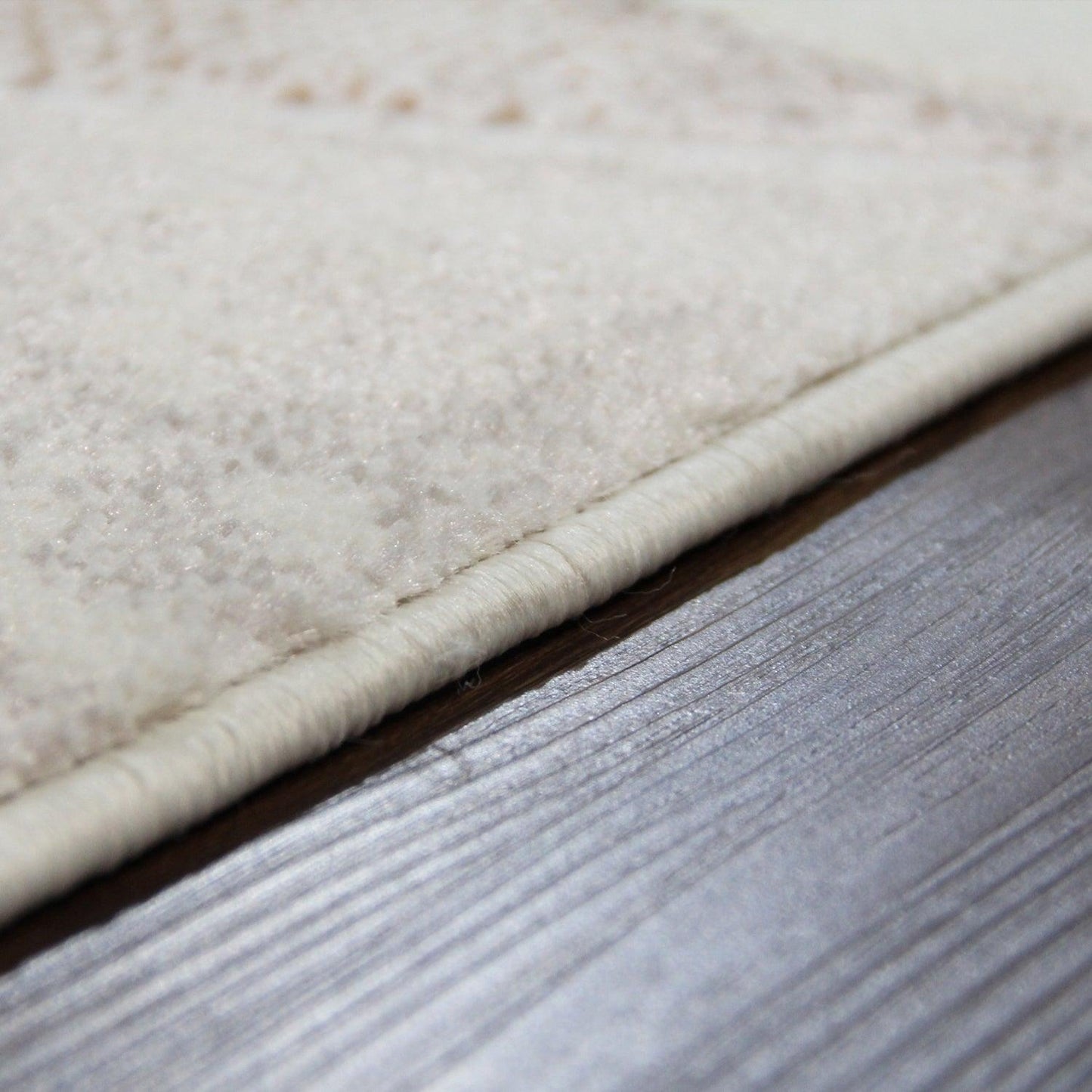 Palesa Scrolling Botanical Vines floral motif Indoor Area Rug - Hazelnut