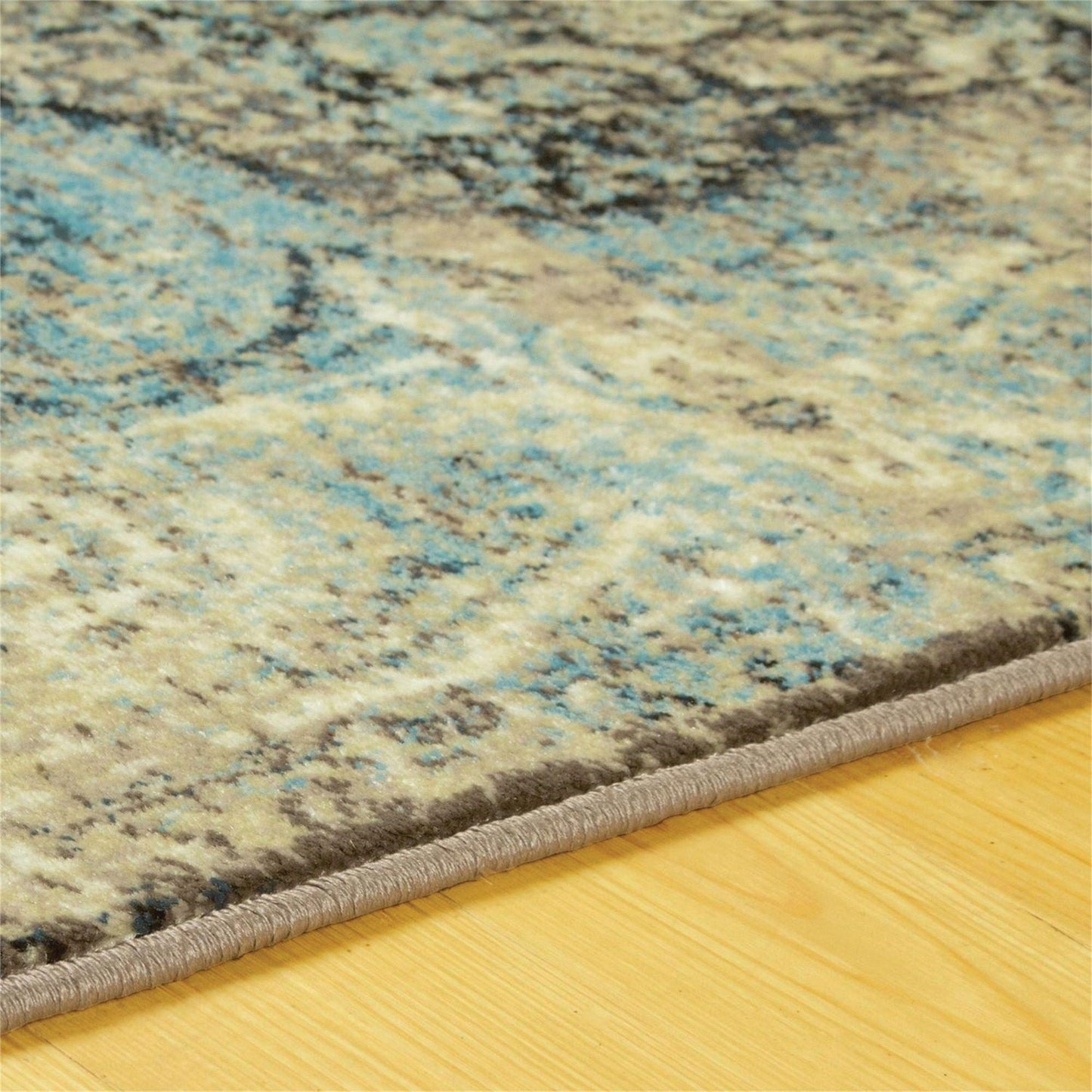 Superior Zelda Vintage Oriental Distressed Medallion Indoor Area Rug or Runner  - Blue