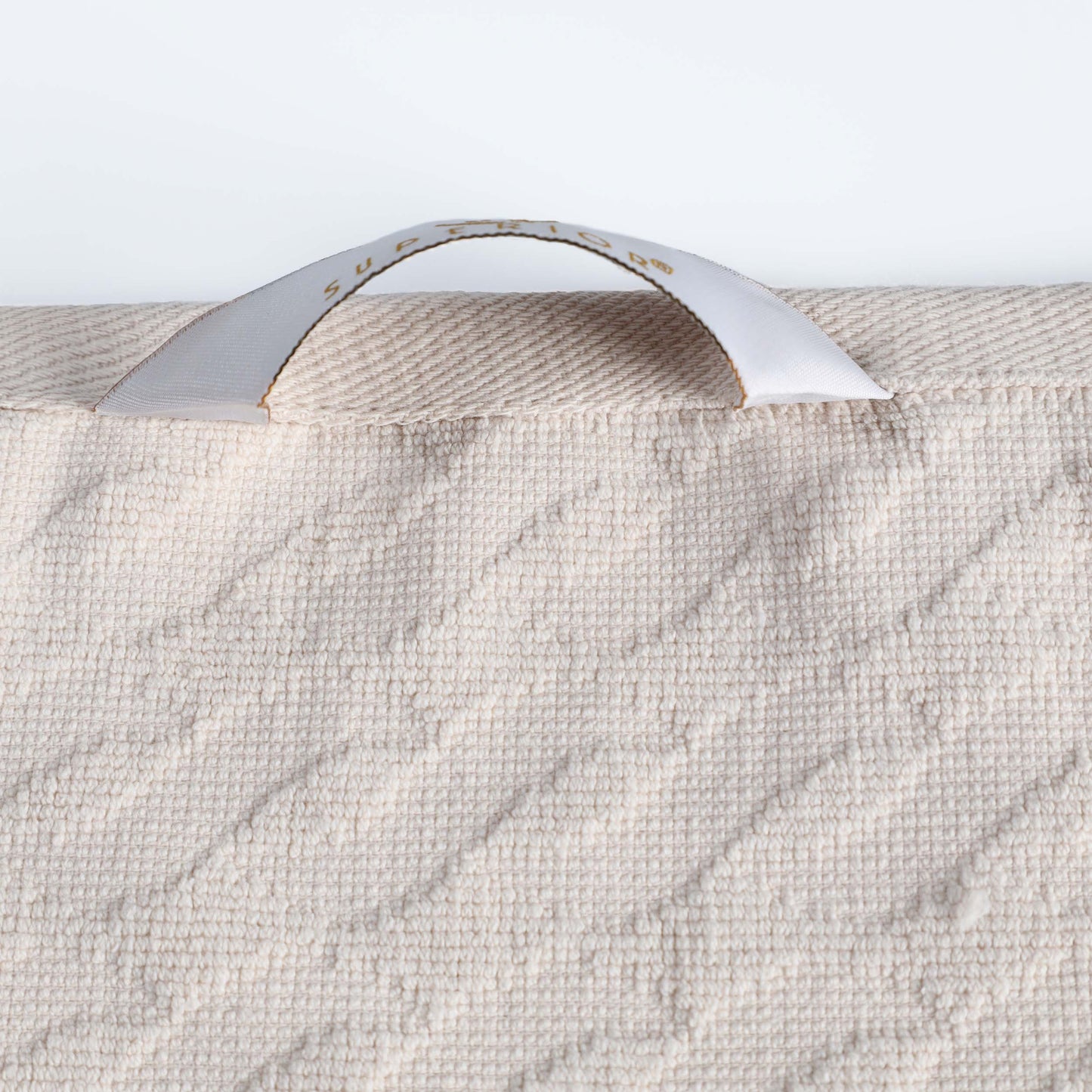 Premium Turkish Cotton Jacquard Herringbone and Solid 8-Piece Towel Set - Ivory