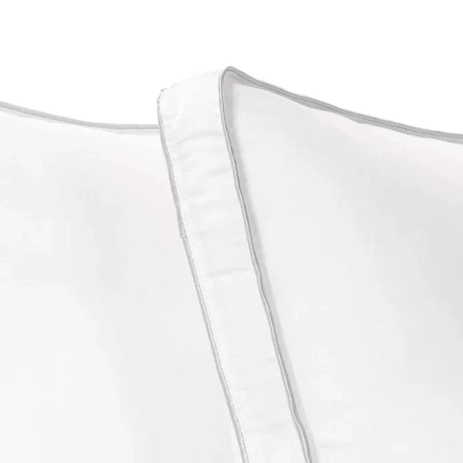 Medium Density Down Alternative Gusset Pillows, Set of 2 and 4 - White