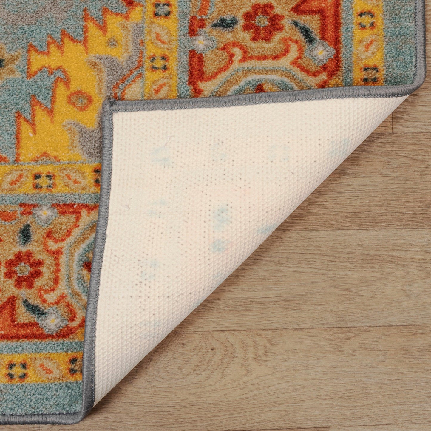 Superior Hadar Geometric Non-Slip Indoor Area Rug or Runner