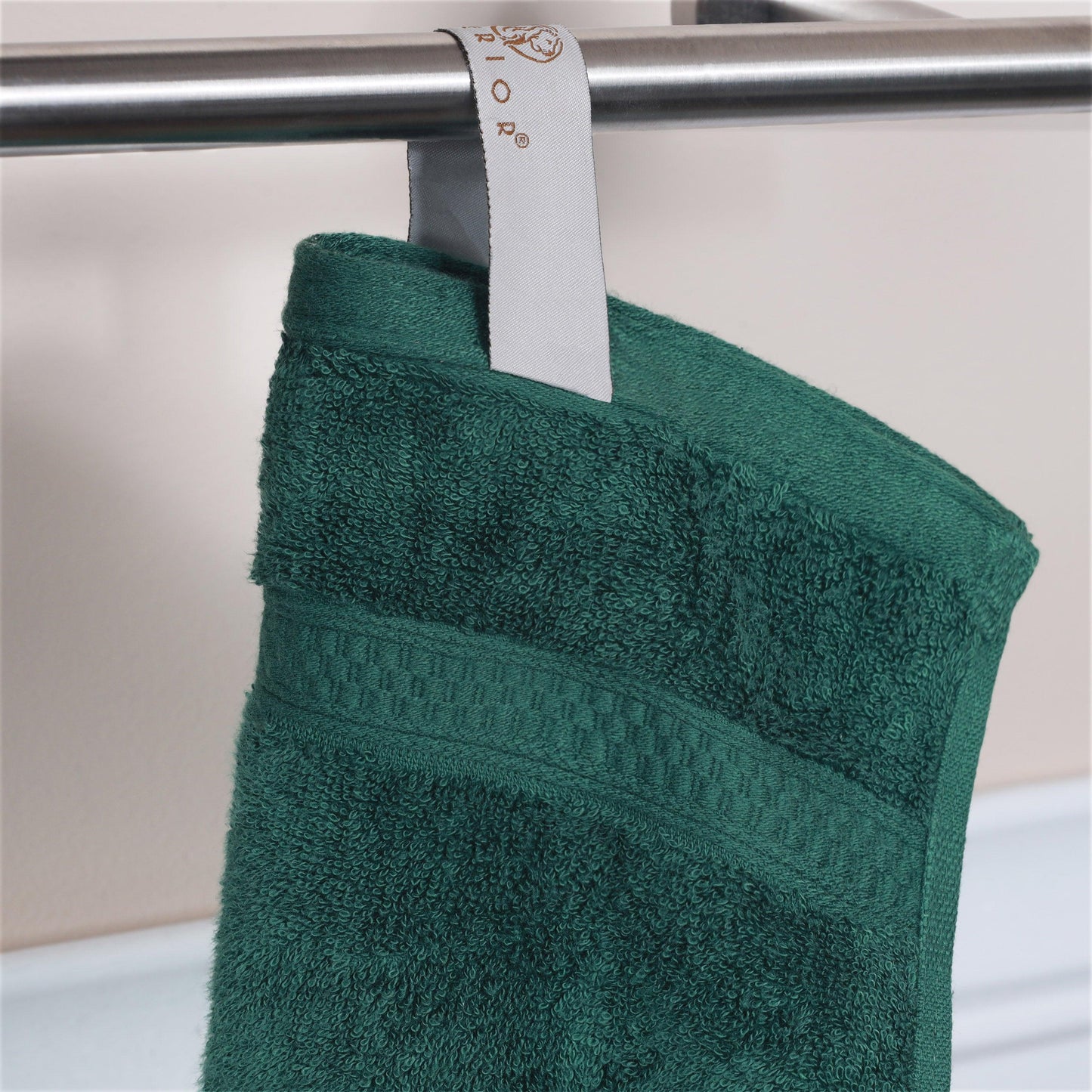 Rayon from Bamboo Ultra-Plush Heavyweight Assorted 12-Piece Towel Set - Hunter Green