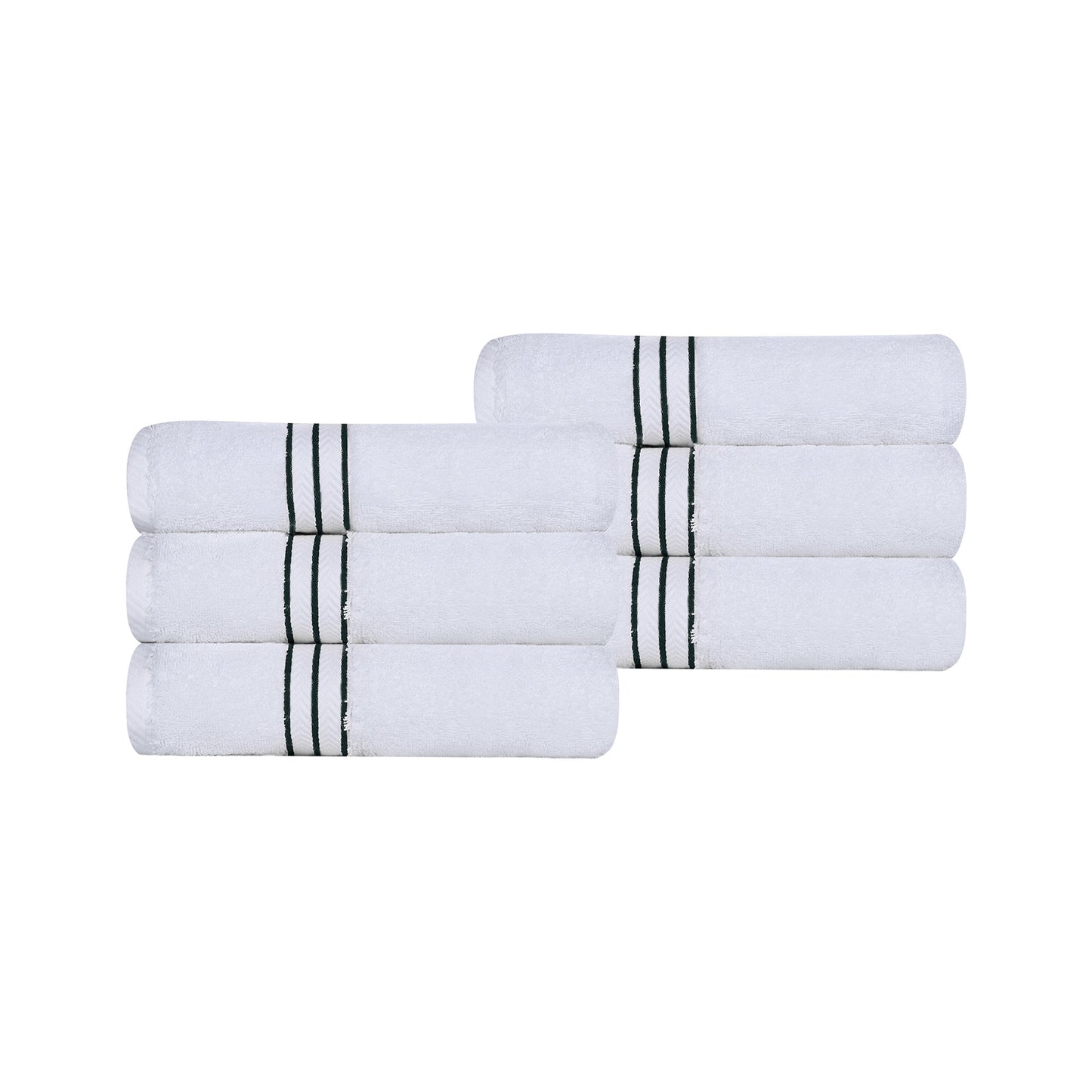 Ultra-Plush Turkish Cotton Hotel Collection Super Absorbent Solid Luxury Bathroom Set - Teal