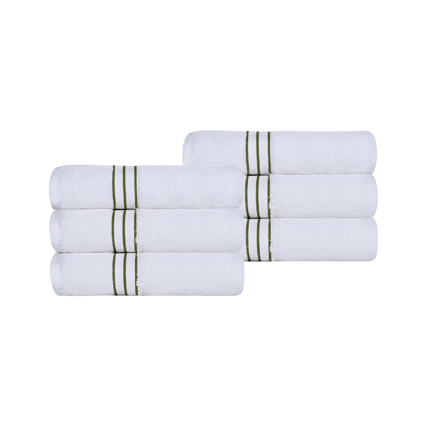 Ultra-Plush Turkish Cotton Hotel Collection Super Absorbent Solid Luxury Bathroom Set - Toast