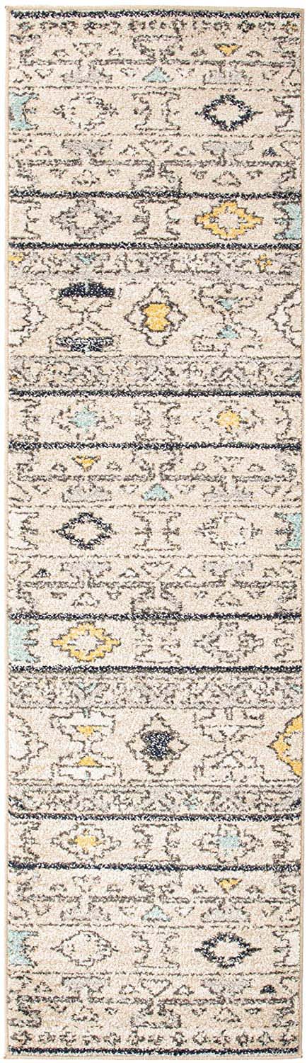 Hardyn Southwestern Tribal Area Rug - Ivory