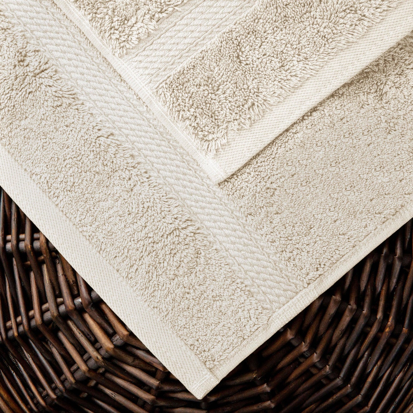 Madison Egyptian Cotton Pile Plush Heavyweight 6 Piece Towel Set
