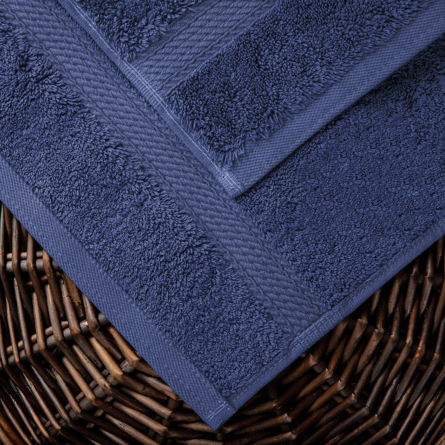 Madison Egyptian Cotton Pile Plush Heavyweight 6 Piece Towel Set
