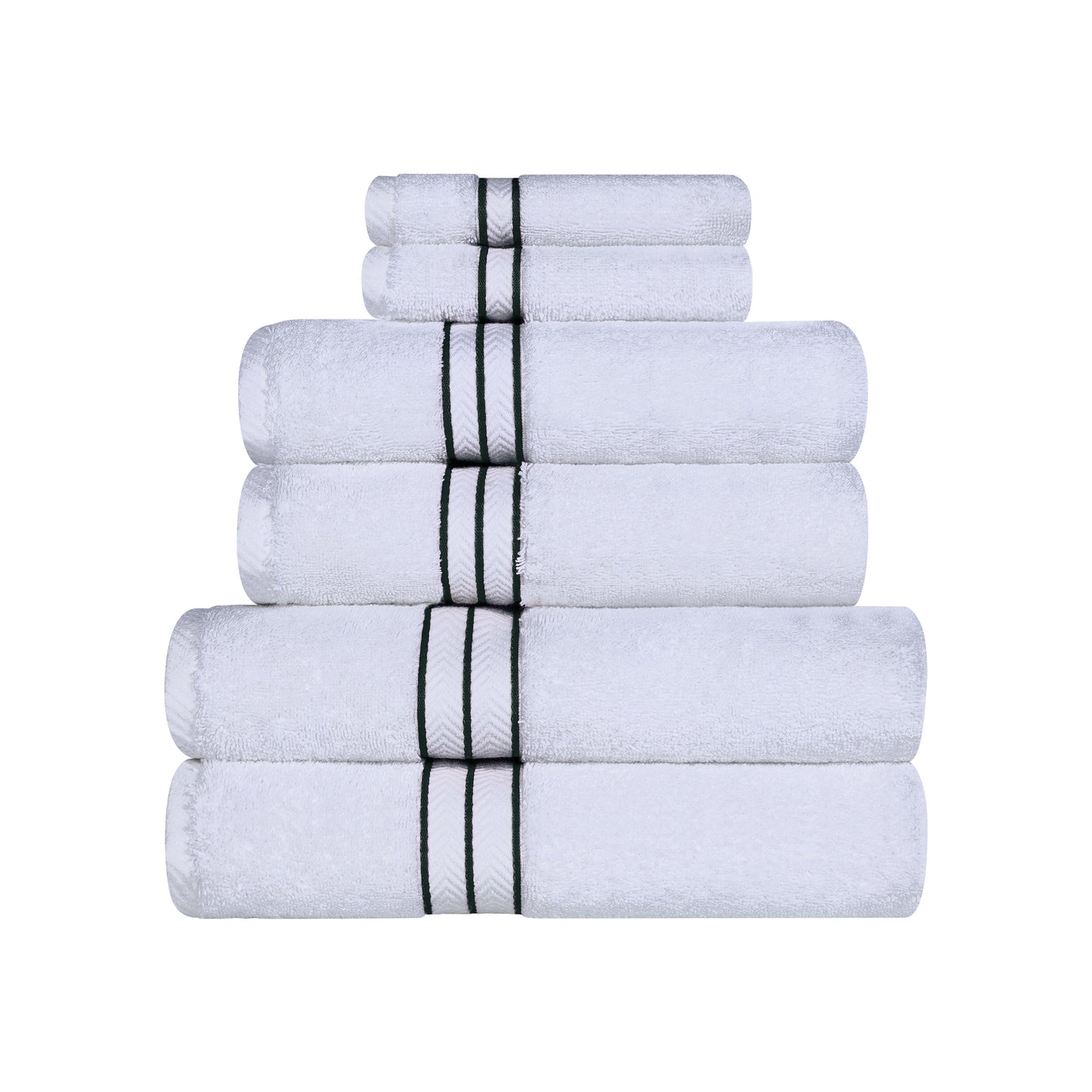 Ultra-Plush Turkish Cotton Hotel Collection Super Absorbent Solid Luxury Bathroom Set - Teal