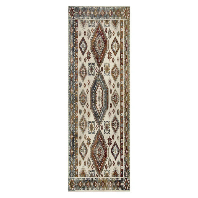 Taimak Aztec Geometric Indoor Sangria Southwestern Area Rug - Sangria