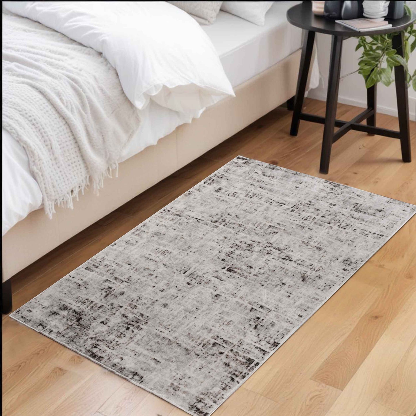 Acer Distressed Abstract Modern Indoor Area Rug or Runner