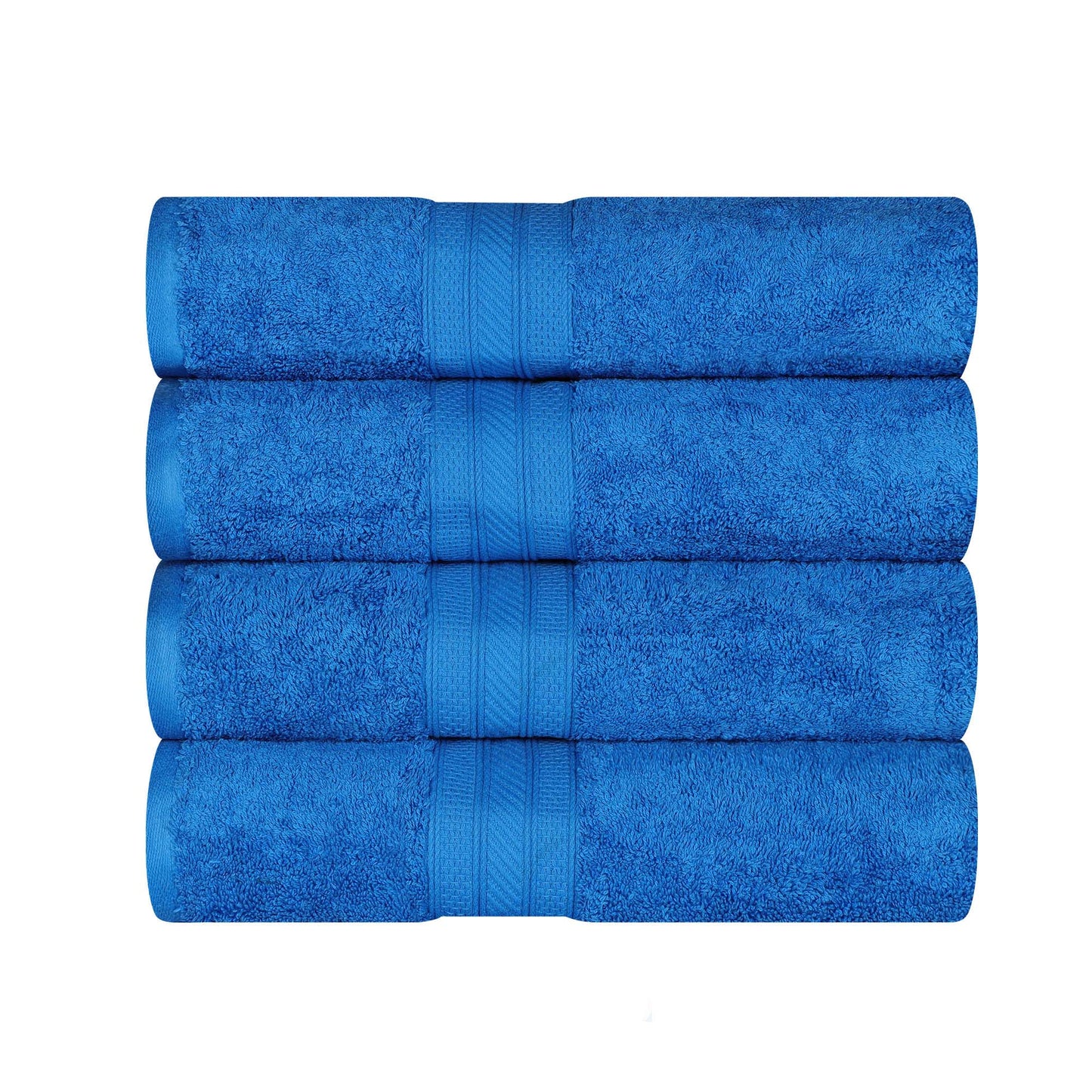 Cotton Heavyweight Luxury 4 Piece Bath Towel Set - Allure
