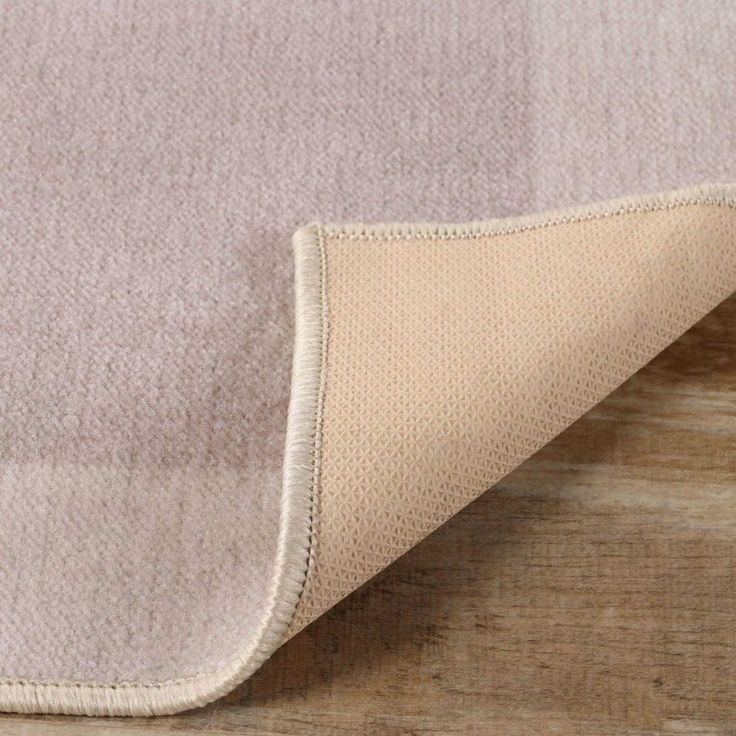Superior Rome Non-Slip Machine Washable Bath Mat Set - Tan