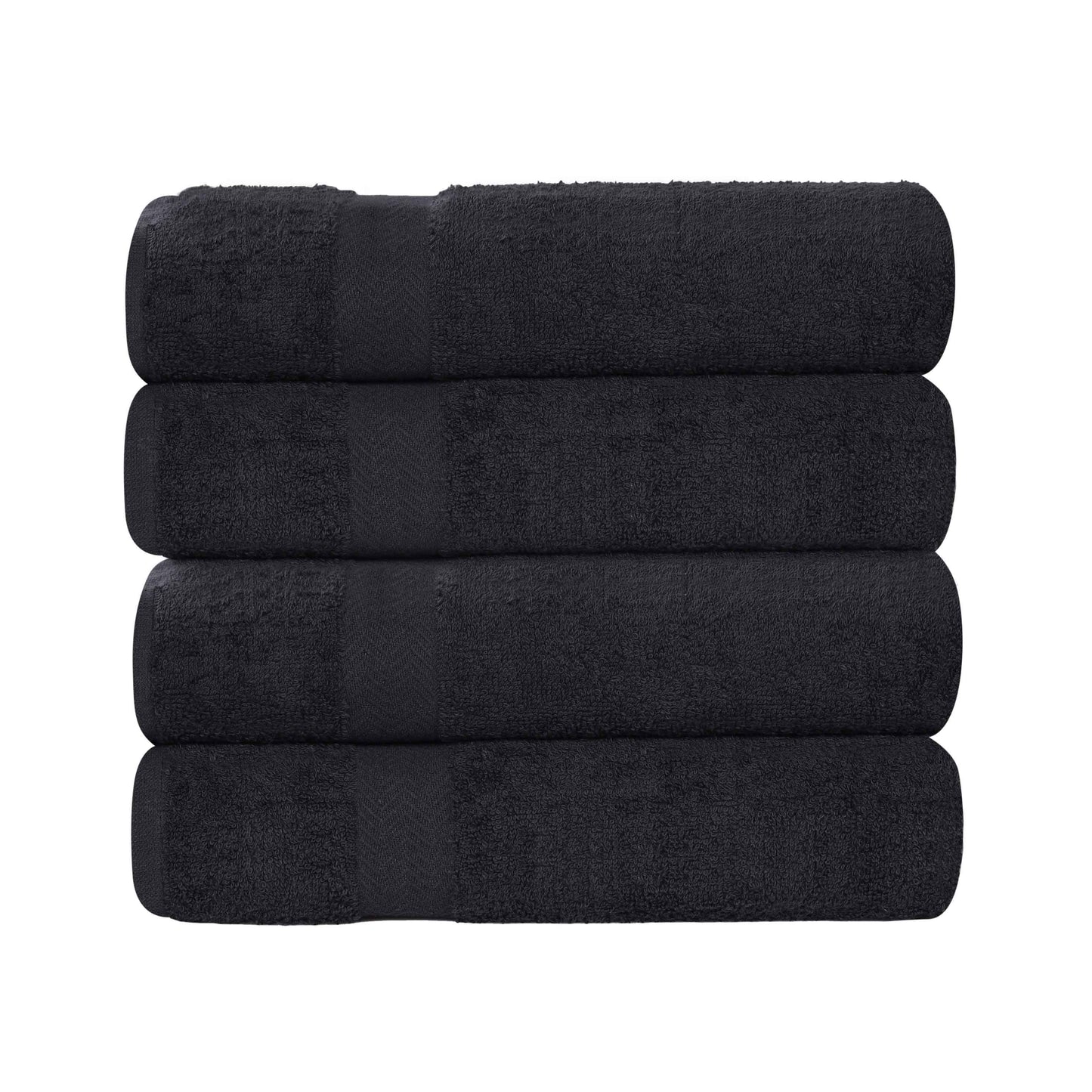 Cotton Highly Absorbent Eco-Friendly Quick Dry 4 Piece Bath Towel Set