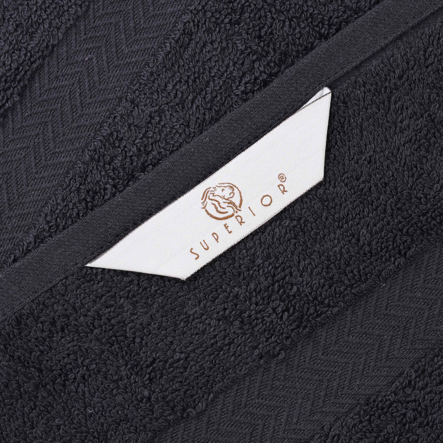 6 Piece Cotton Eco-Friendly Soft Absorbent Towel Set