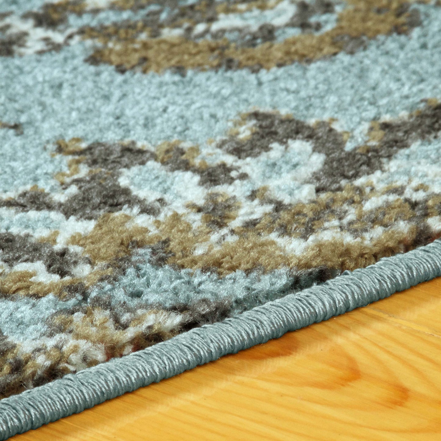 Brookshire Antique Traditional Floral Indoor Area Rug - Blue