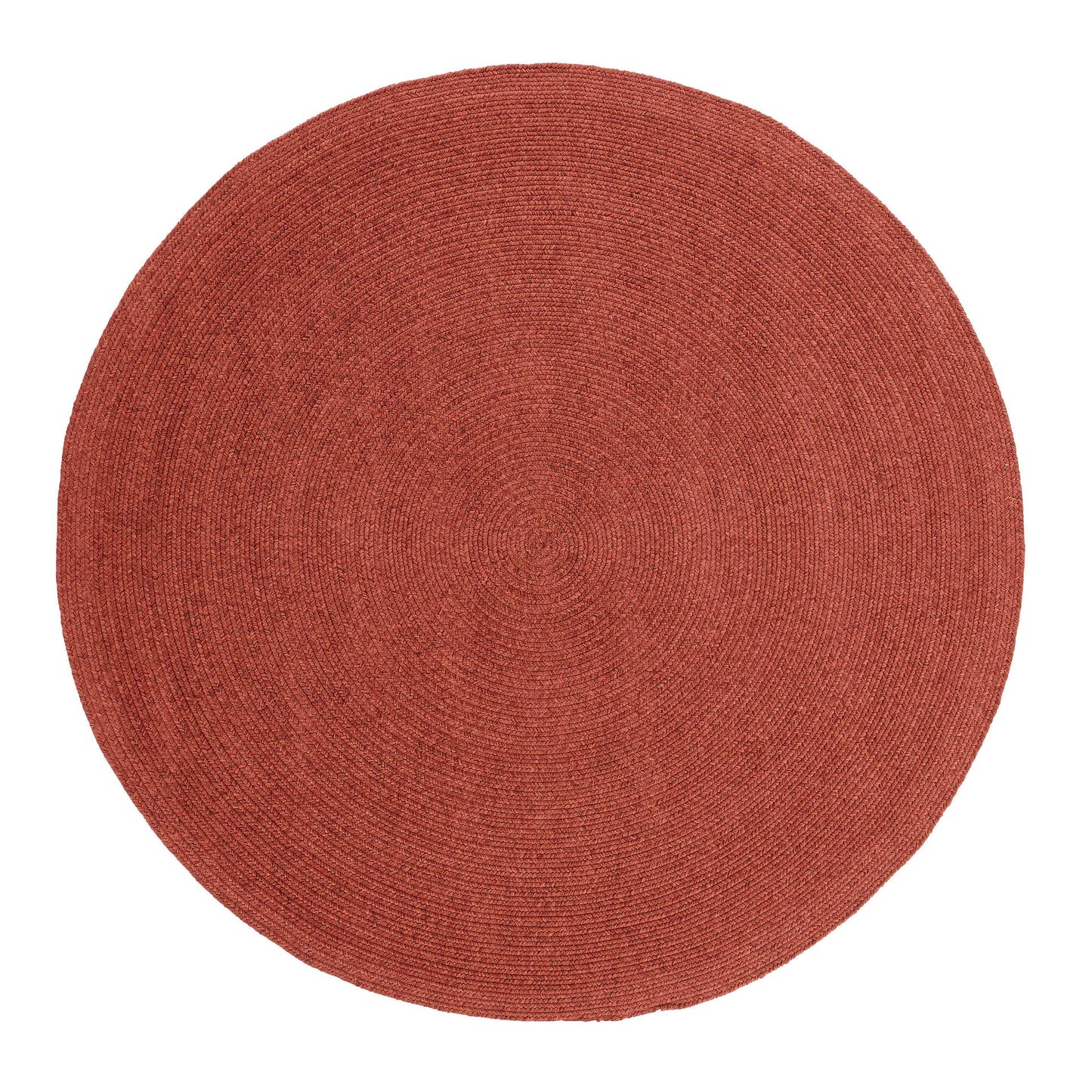 Bohemian Braided Indoor Outdoor Rugs Solid Round Area Rug