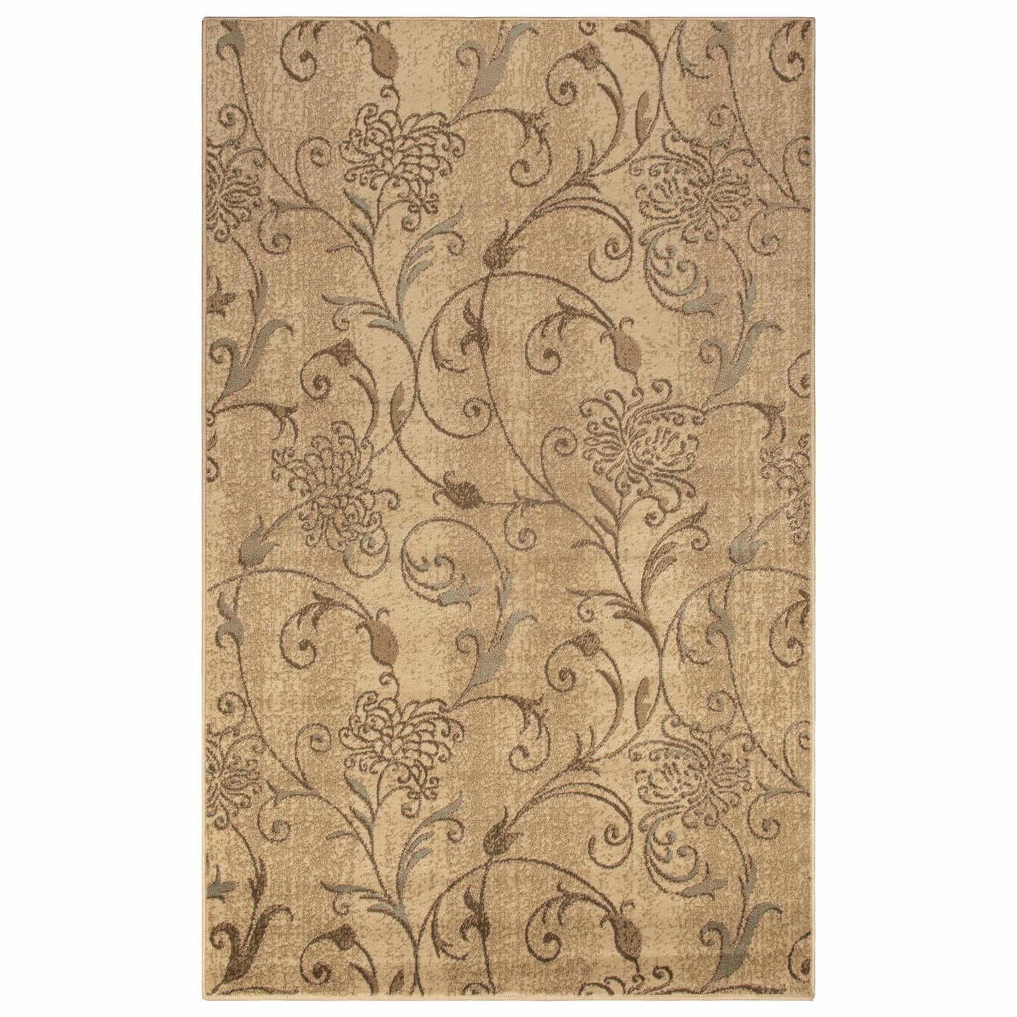 Briony Modern Floral Area Rug-Rugs by Superior-Home City Inc