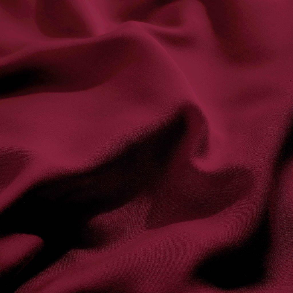 300 Thread Count Modal from Beechwood Solid Duvet Cover Set - Burgundy